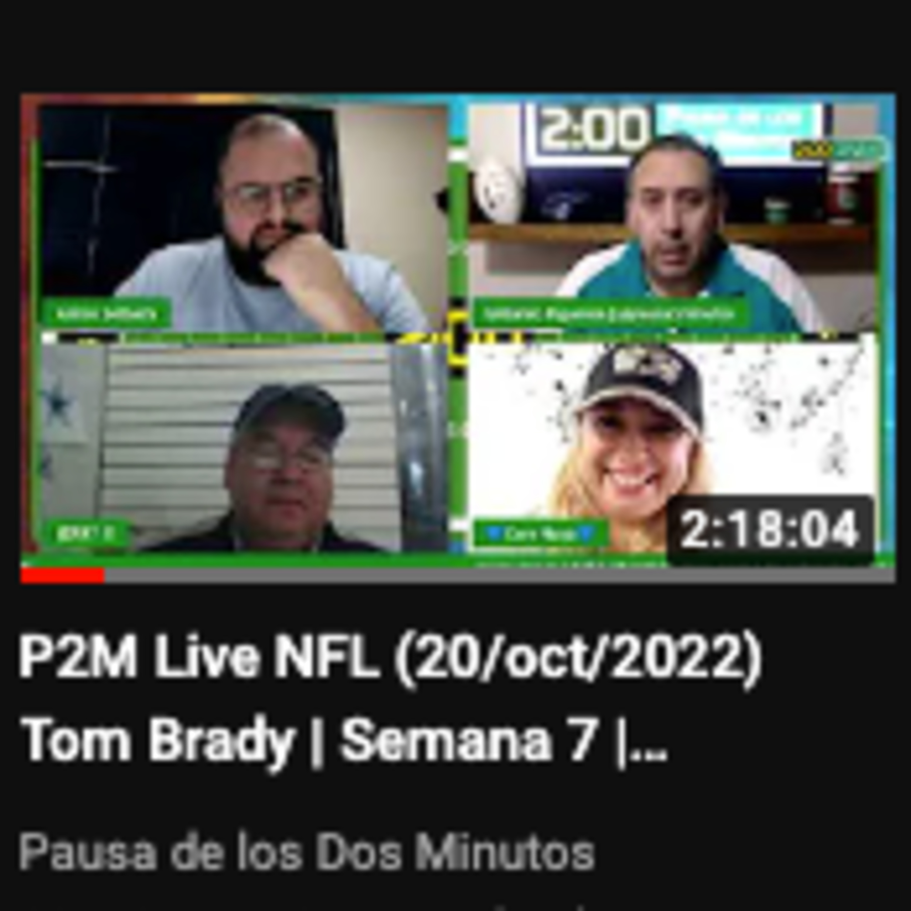 Portada de Pausa de los Dos Minutos