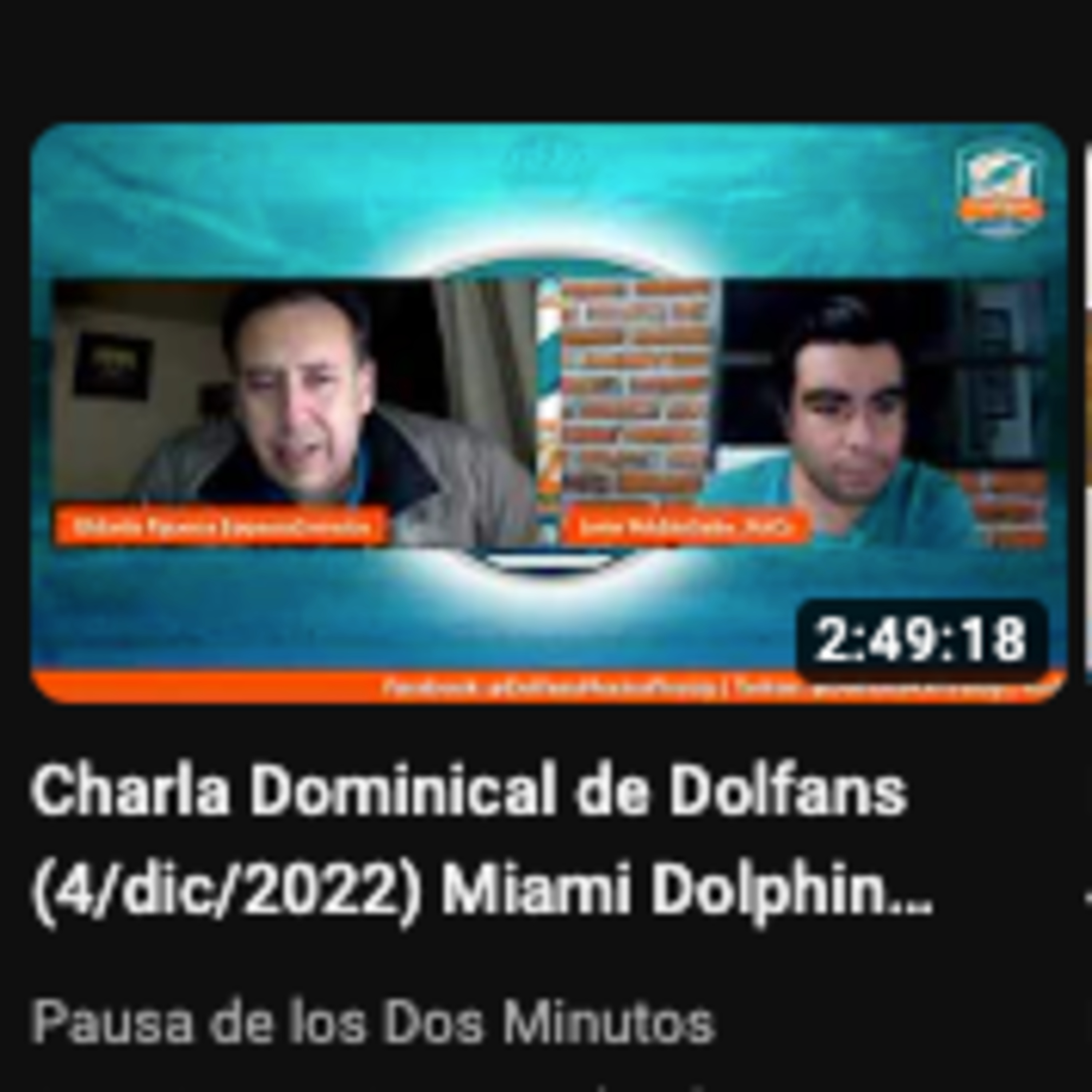 Portada de Pausa de los Dos Minutos