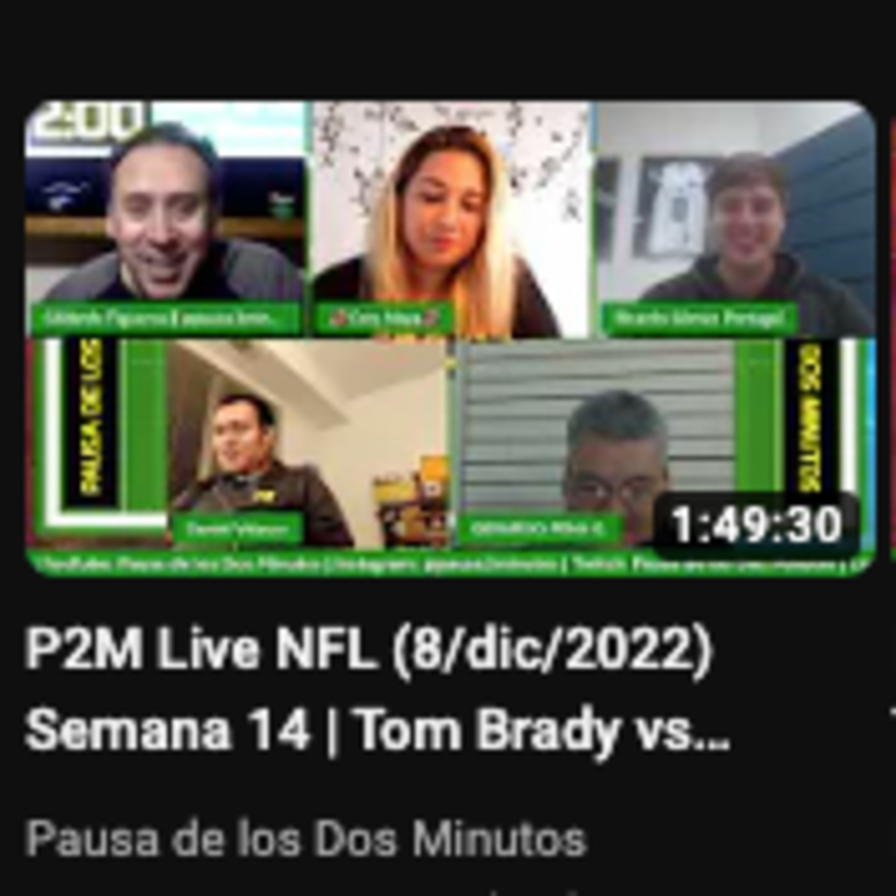 Portada de Pausa de los Dos Minutos