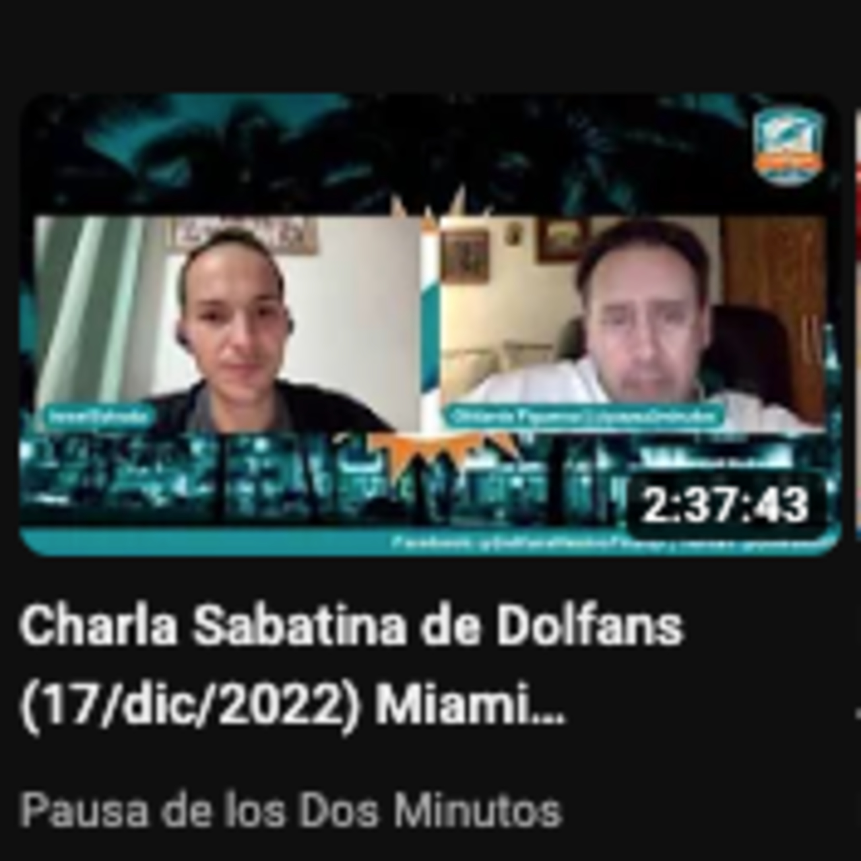 Portada de Pausa de los Dos Minutos