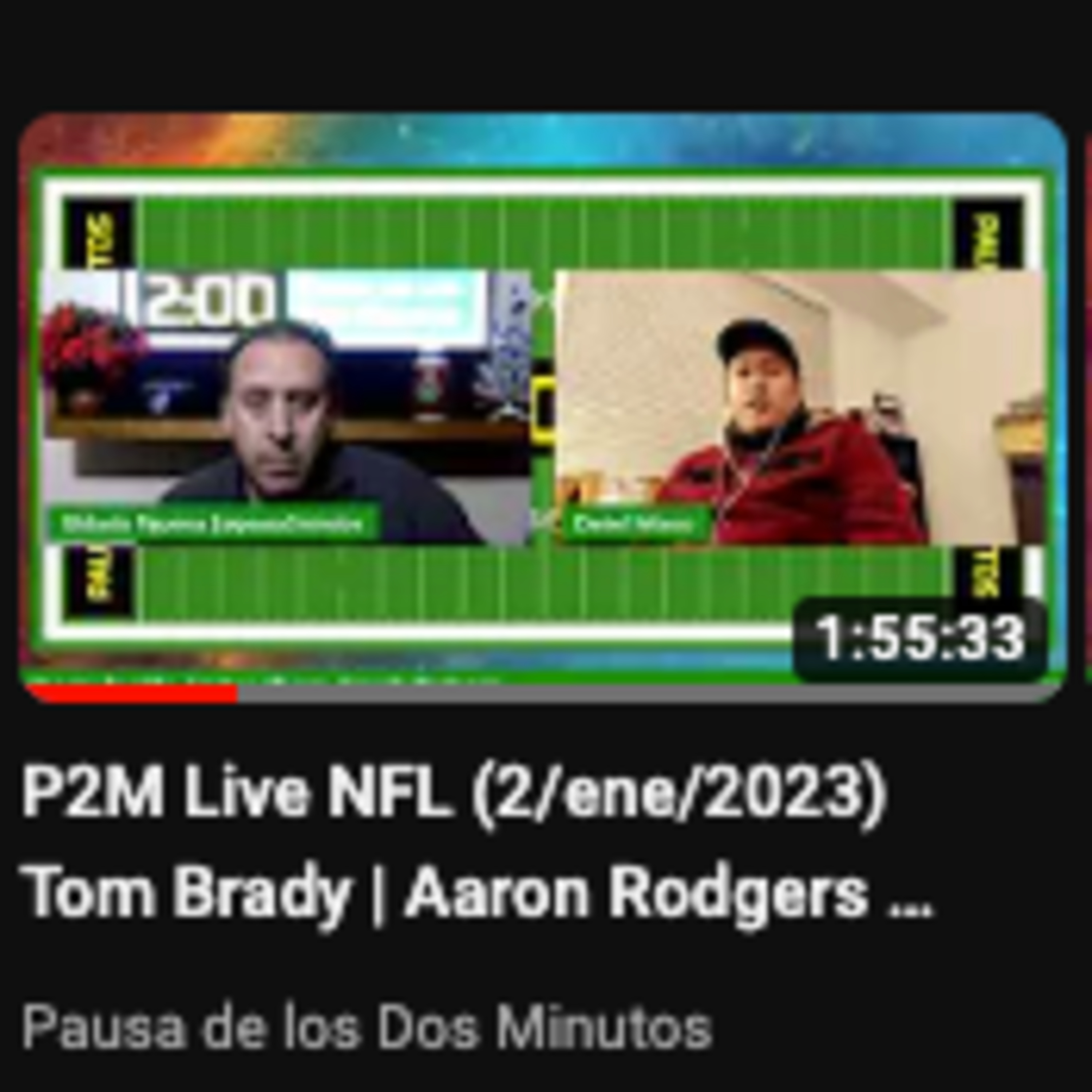 Portada de Pausa de los Dos Minutos