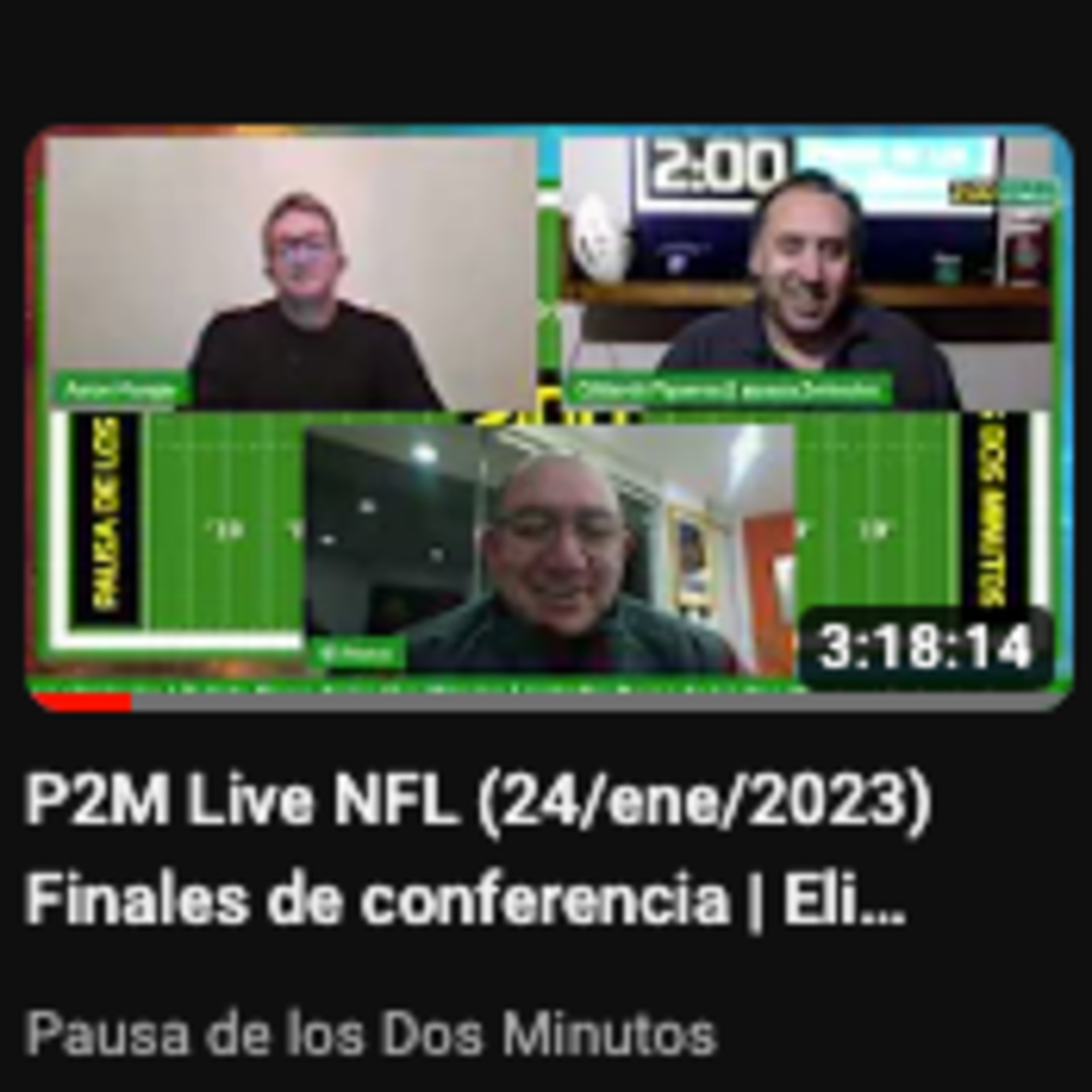 Portada de Pausa de los Dos Minutos