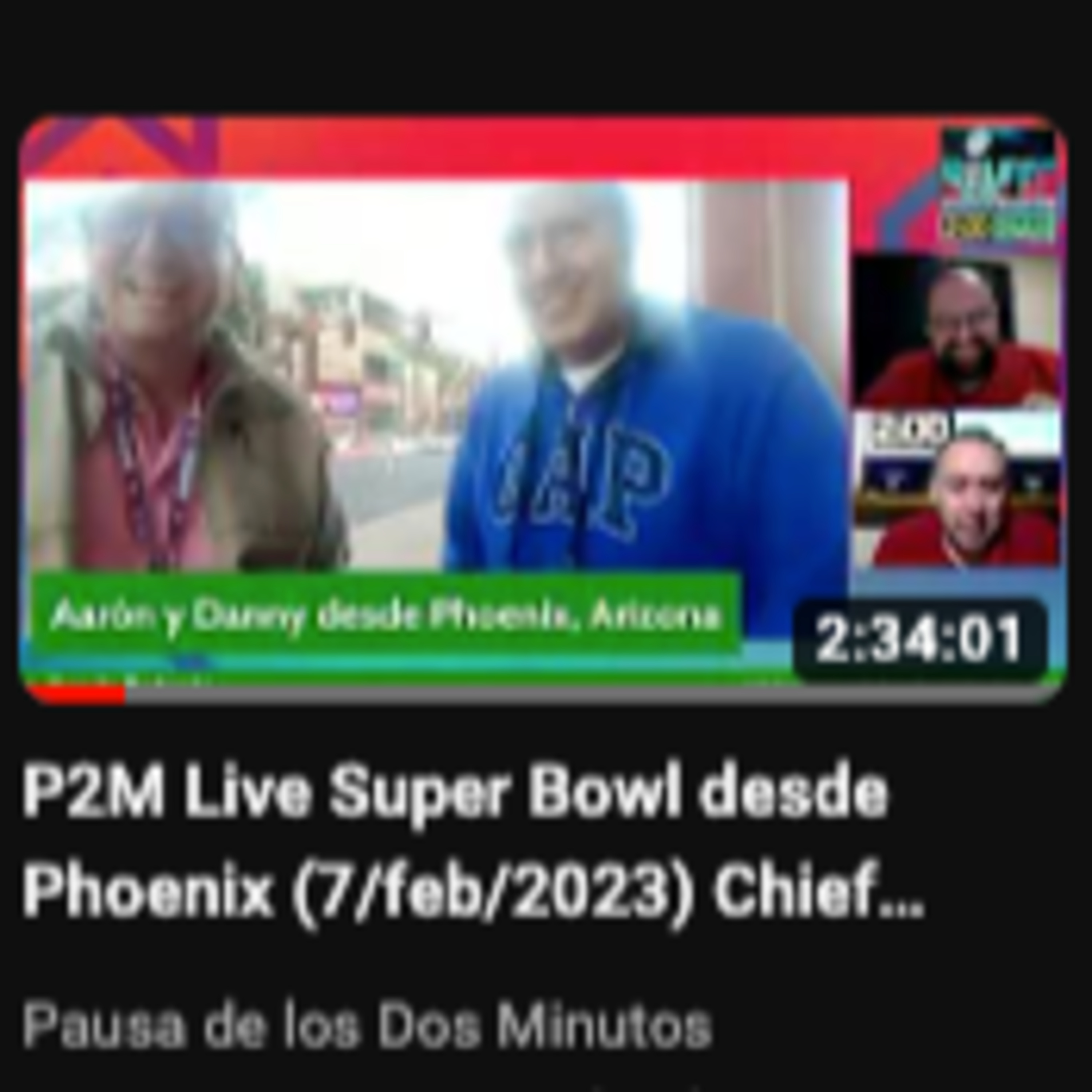 Portada de Pausa de los Dos Minutos