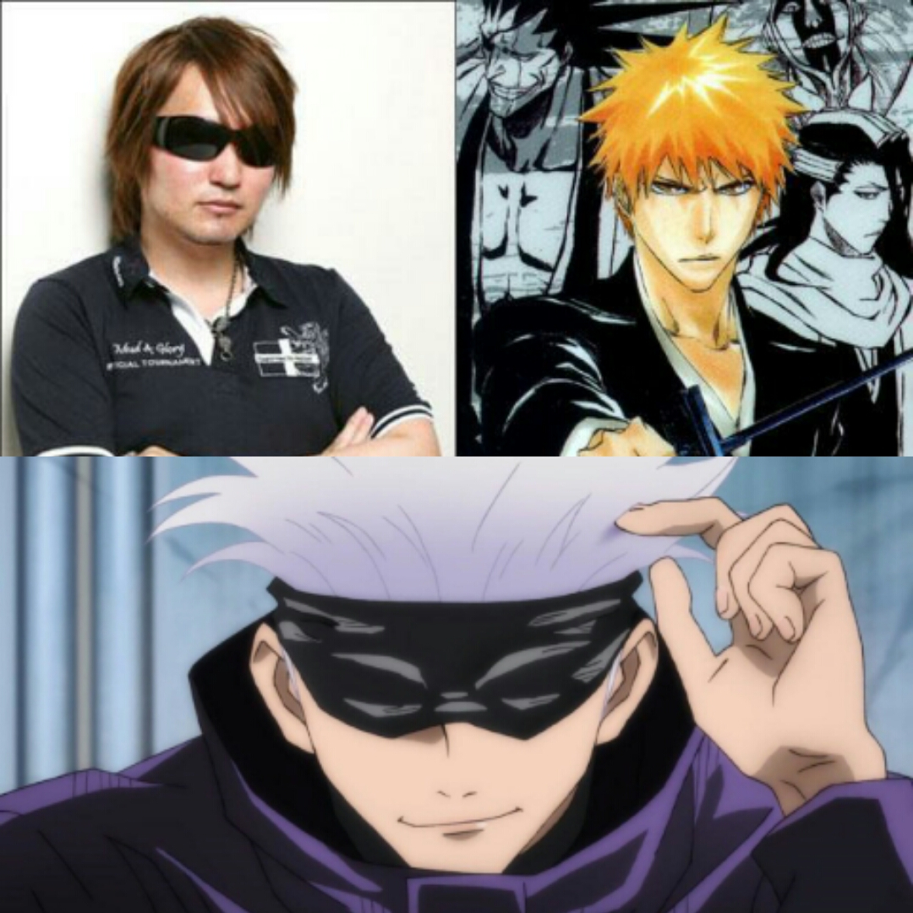 JUJUTSU KAISEN, GOJO SENSEI, AKUTAMI, DAN BLEACH