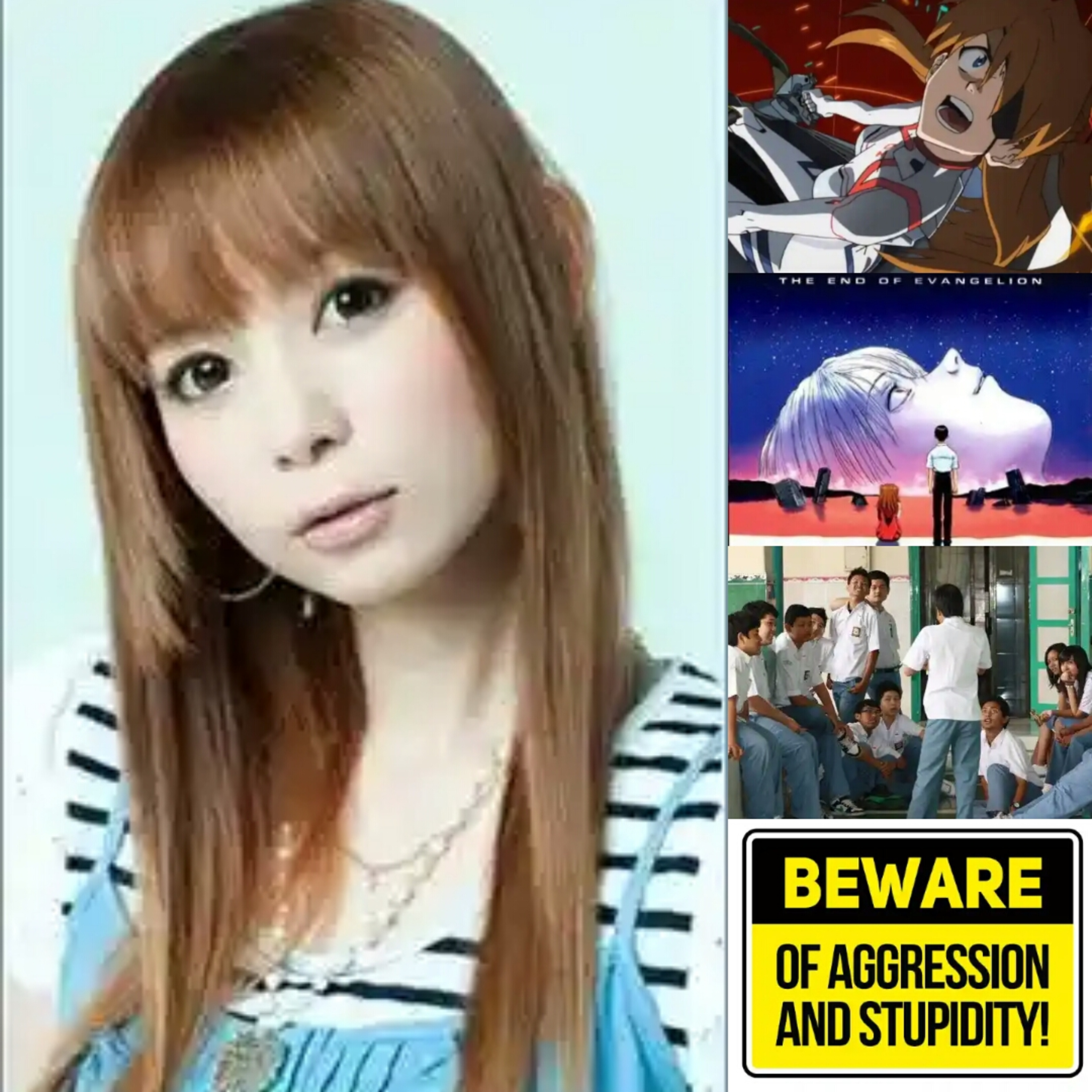 SHOKO NAKAGAWA X EVANGELION: PEMBODOHAN MASSAL!!!