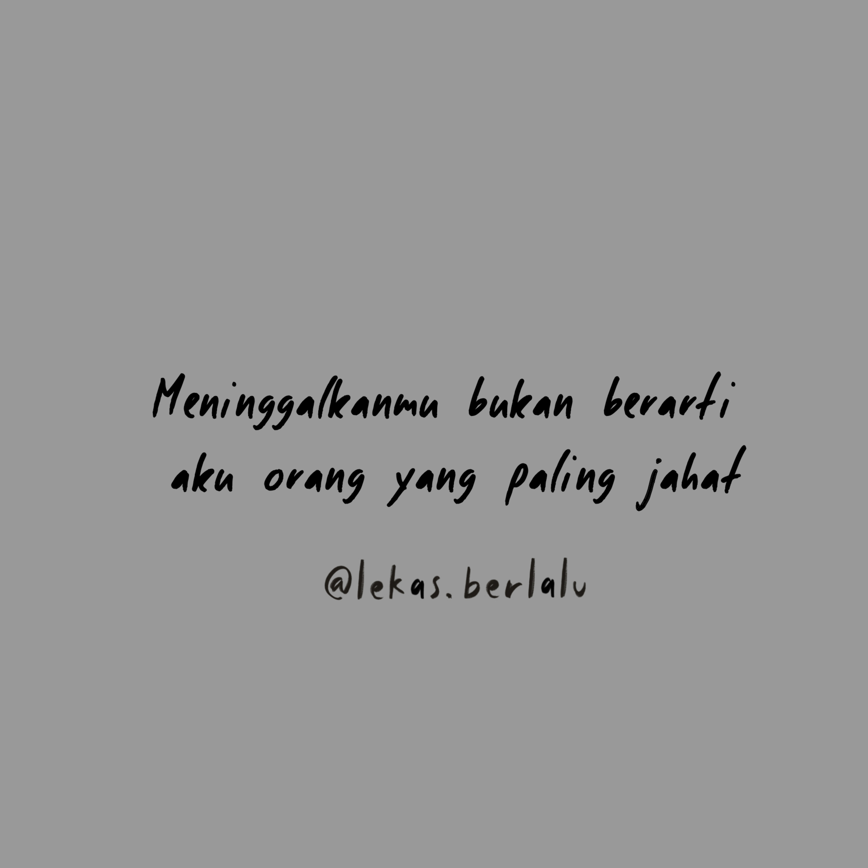 Lekas Berlalu