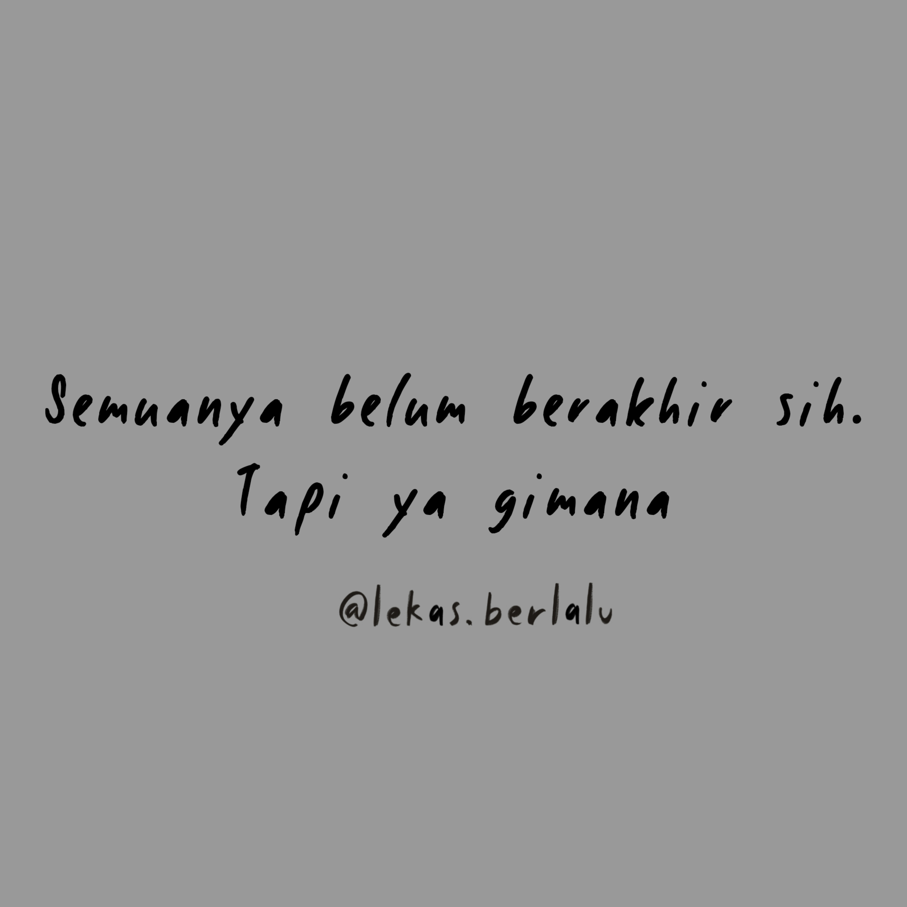 Lekas Berlalu