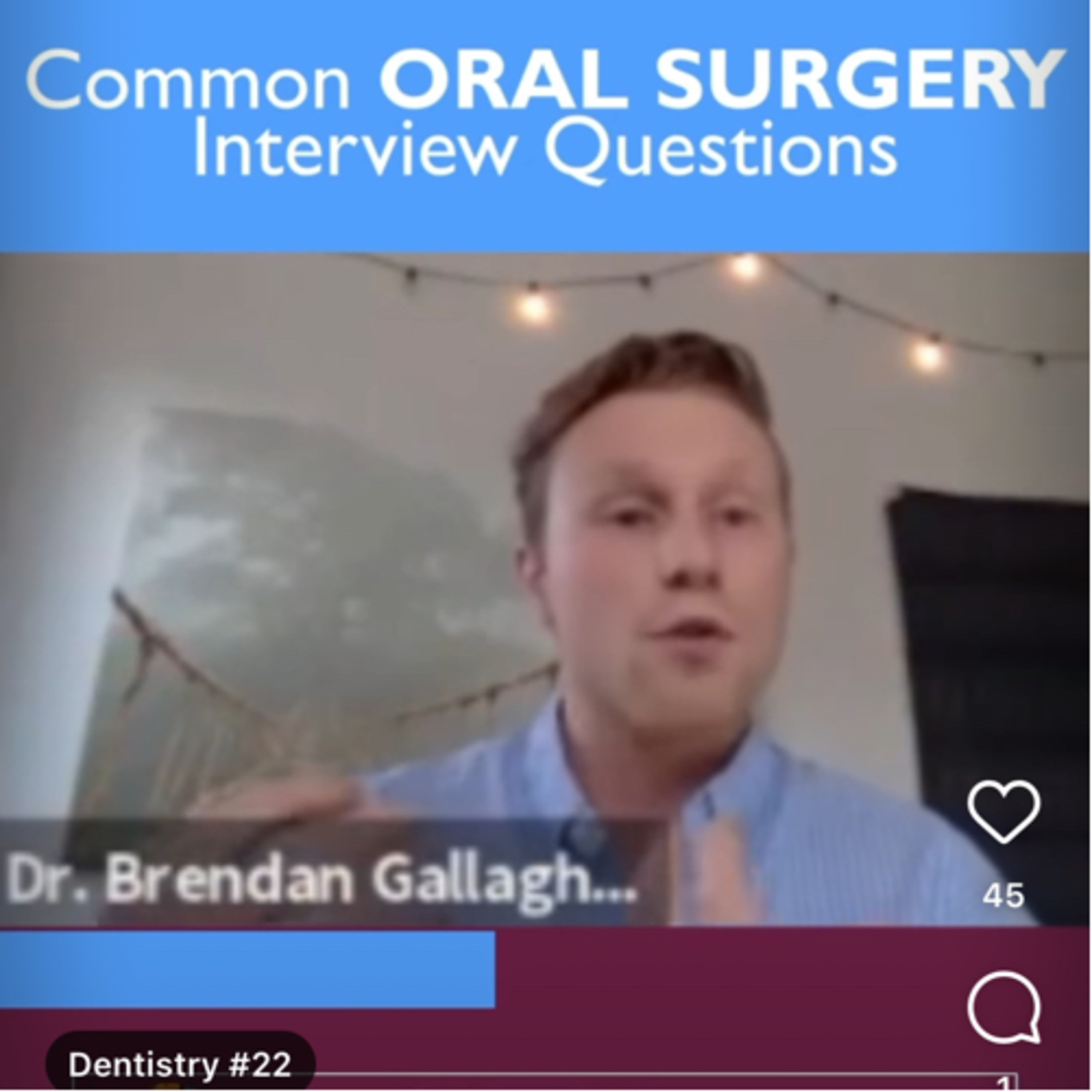“Common OMFS Interview Questions” 11.14.21