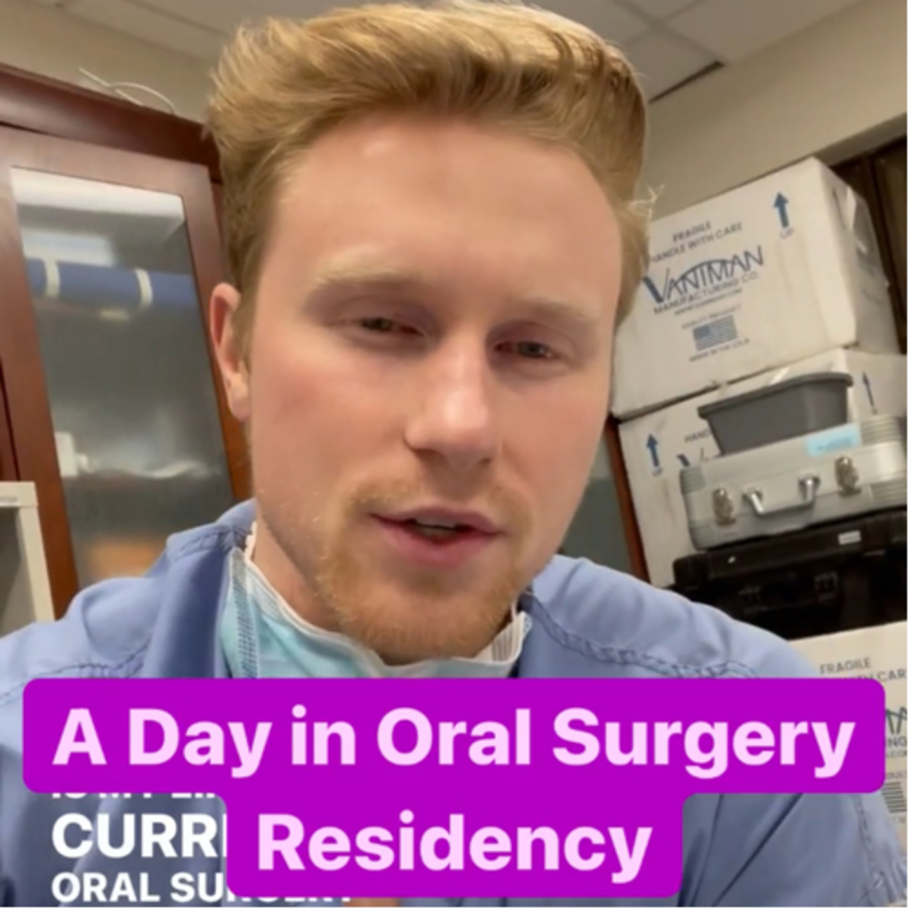 “What is a Day in Oral Surgery Residency Like?” 1.12.22 episode artwork
