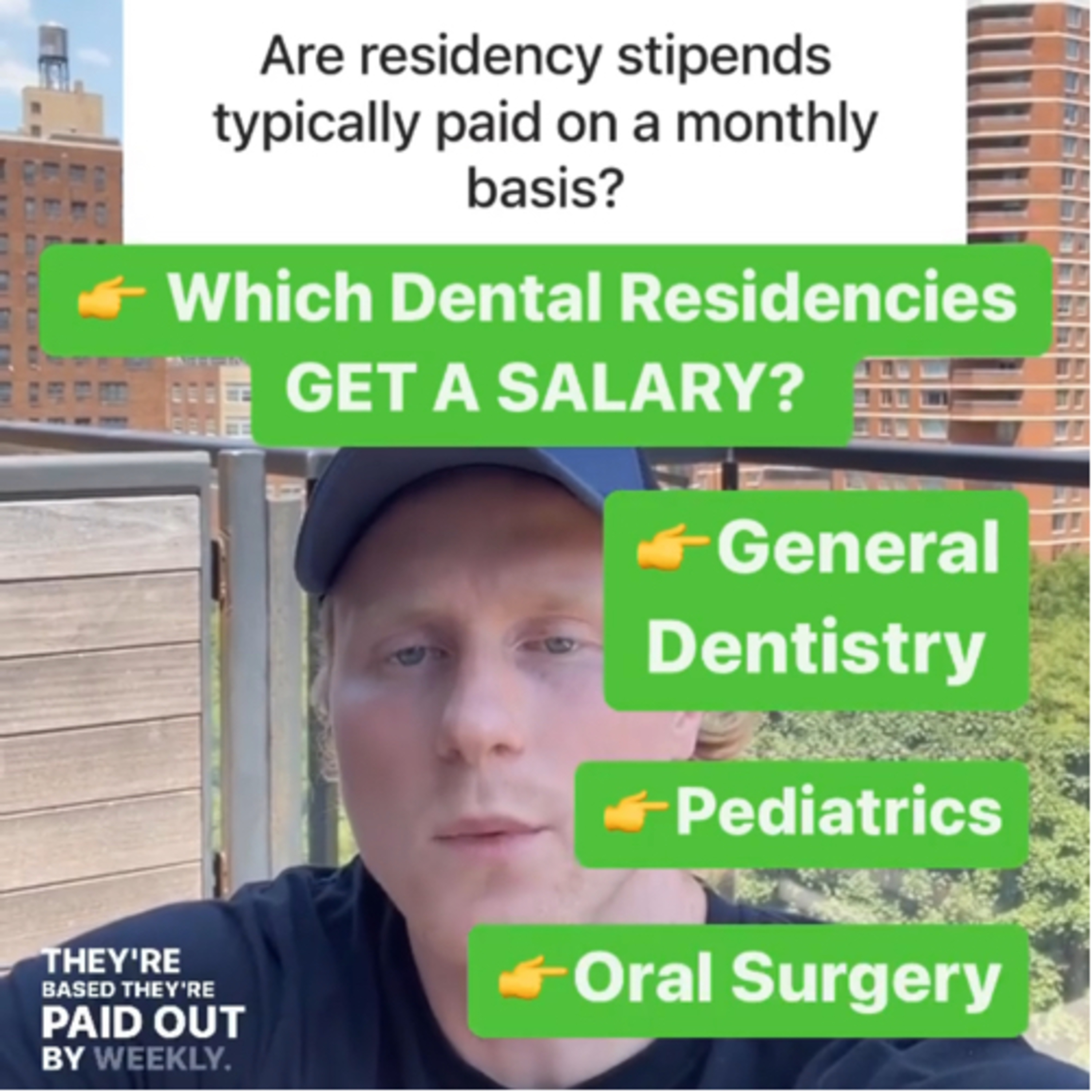 “Which Dental Residencies Are Paid / Get A Salary?”
👉Oral Surgery, Pediatrics, GPR episode artwork
