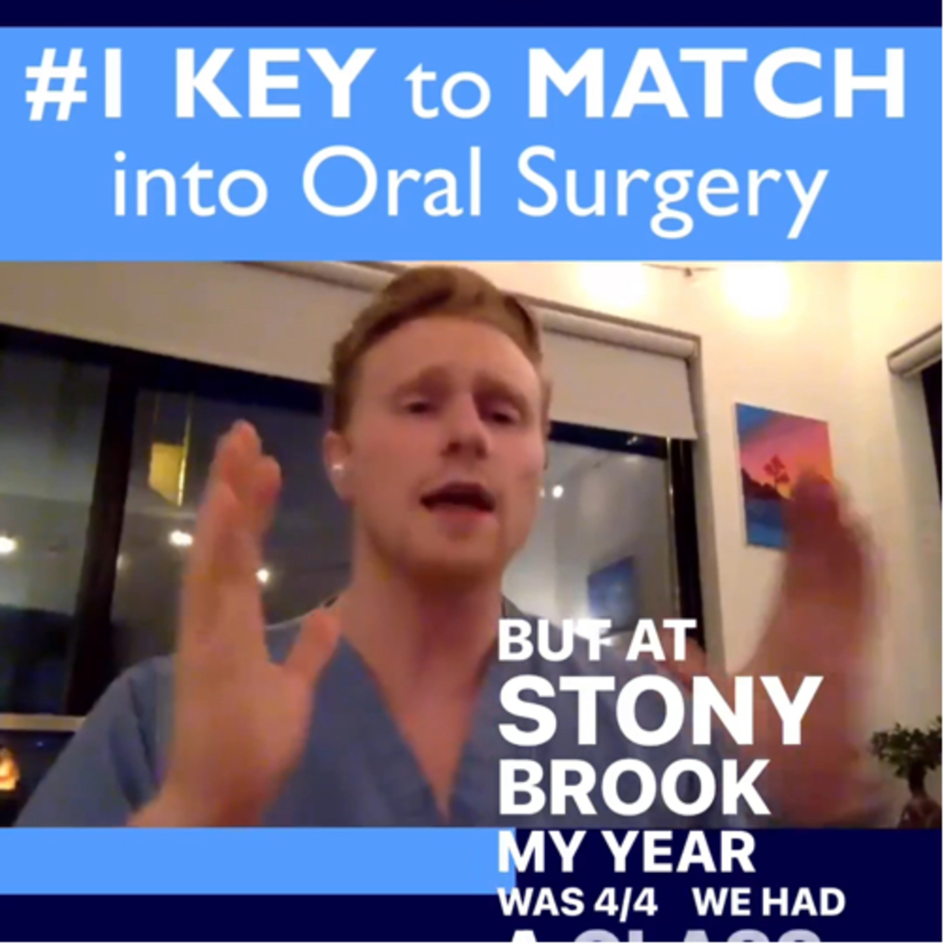 “The #1 Key to Matching into an Oral Surgery Residency” 11.15.22 episode artwork