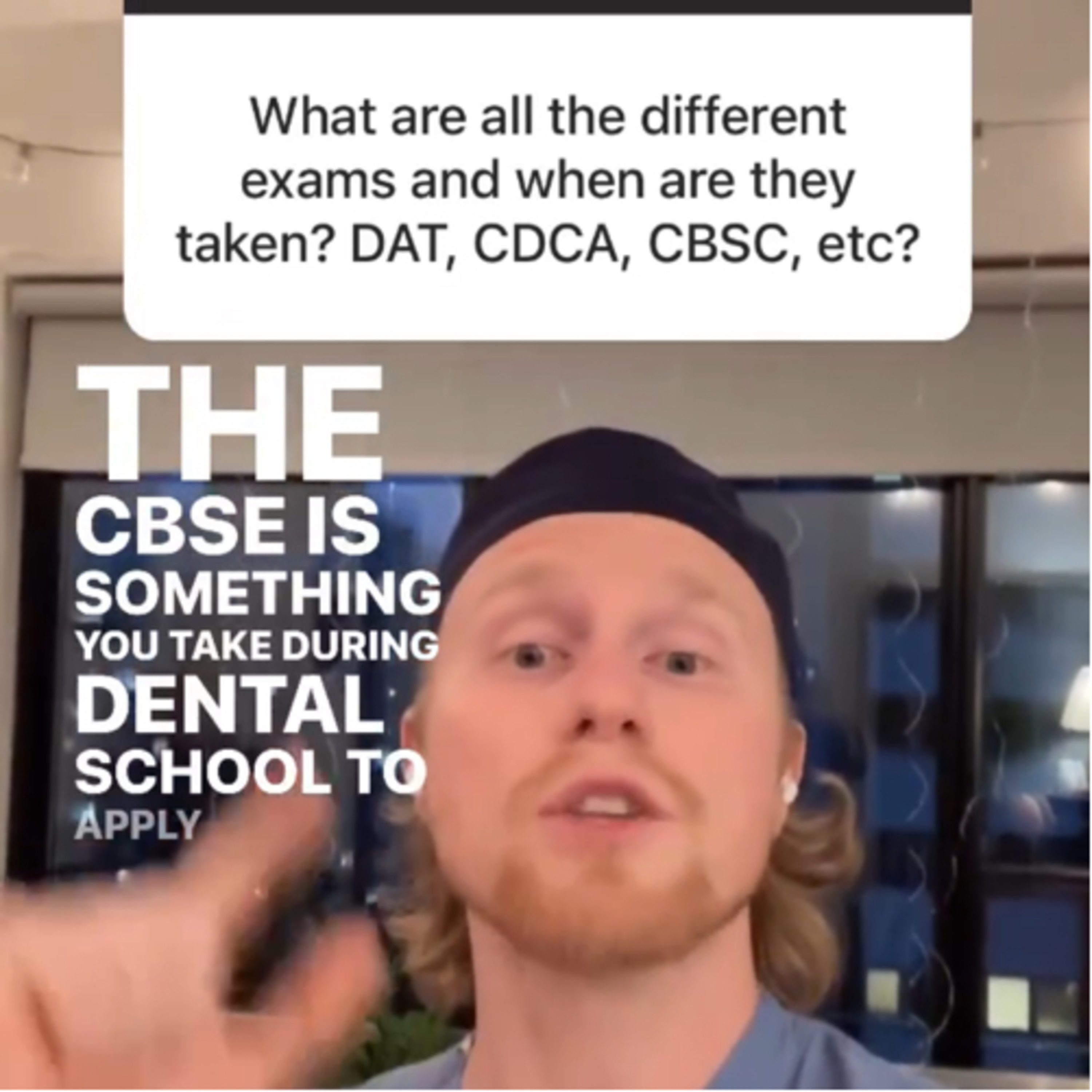 “What are the DAT, CDCA, and CBSE exams for dentistry?” 
11.17.22 episode artwork