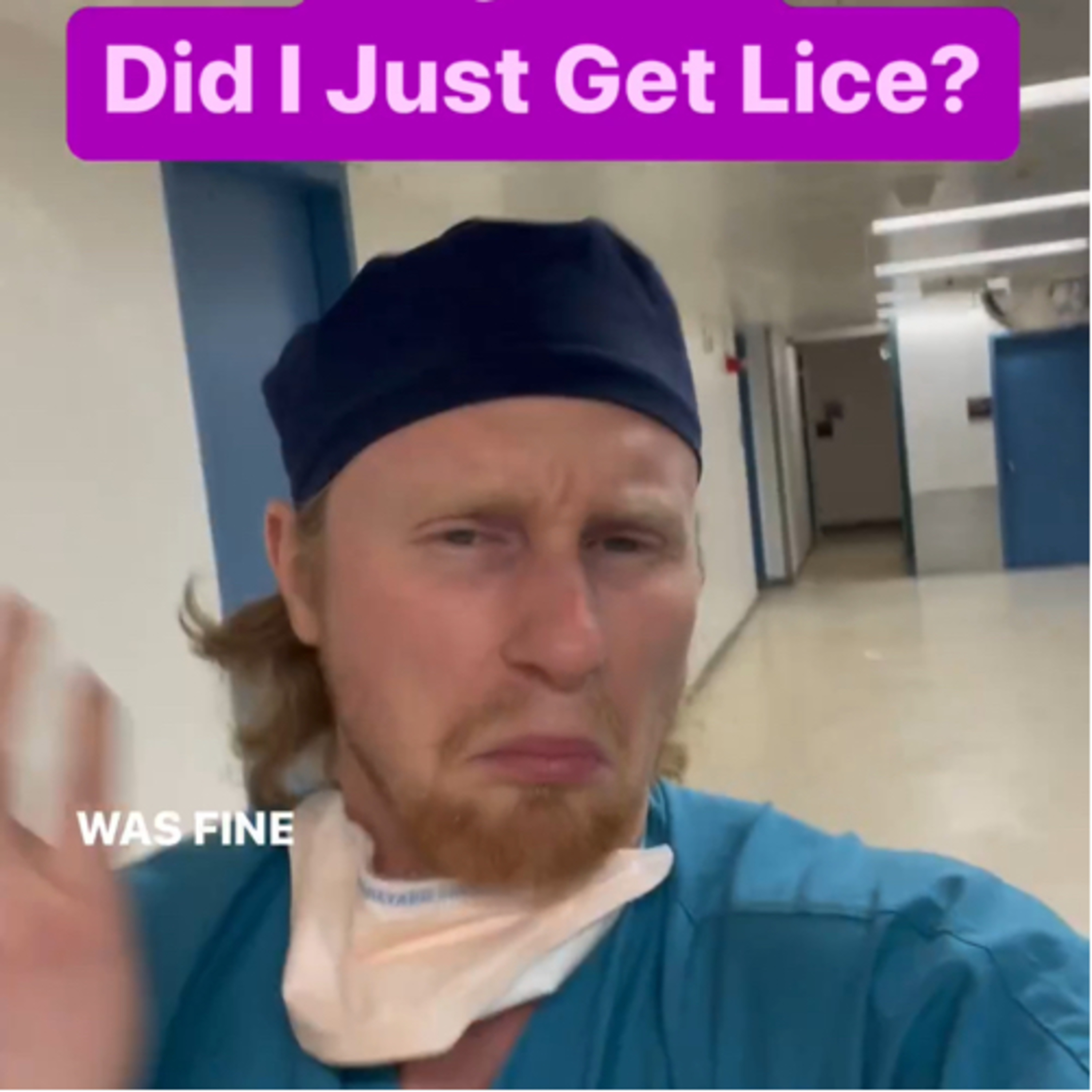 “Did I Just Get Lice?” - Day 517 of Oral Surgery Residency 11.29.22 episode artwork