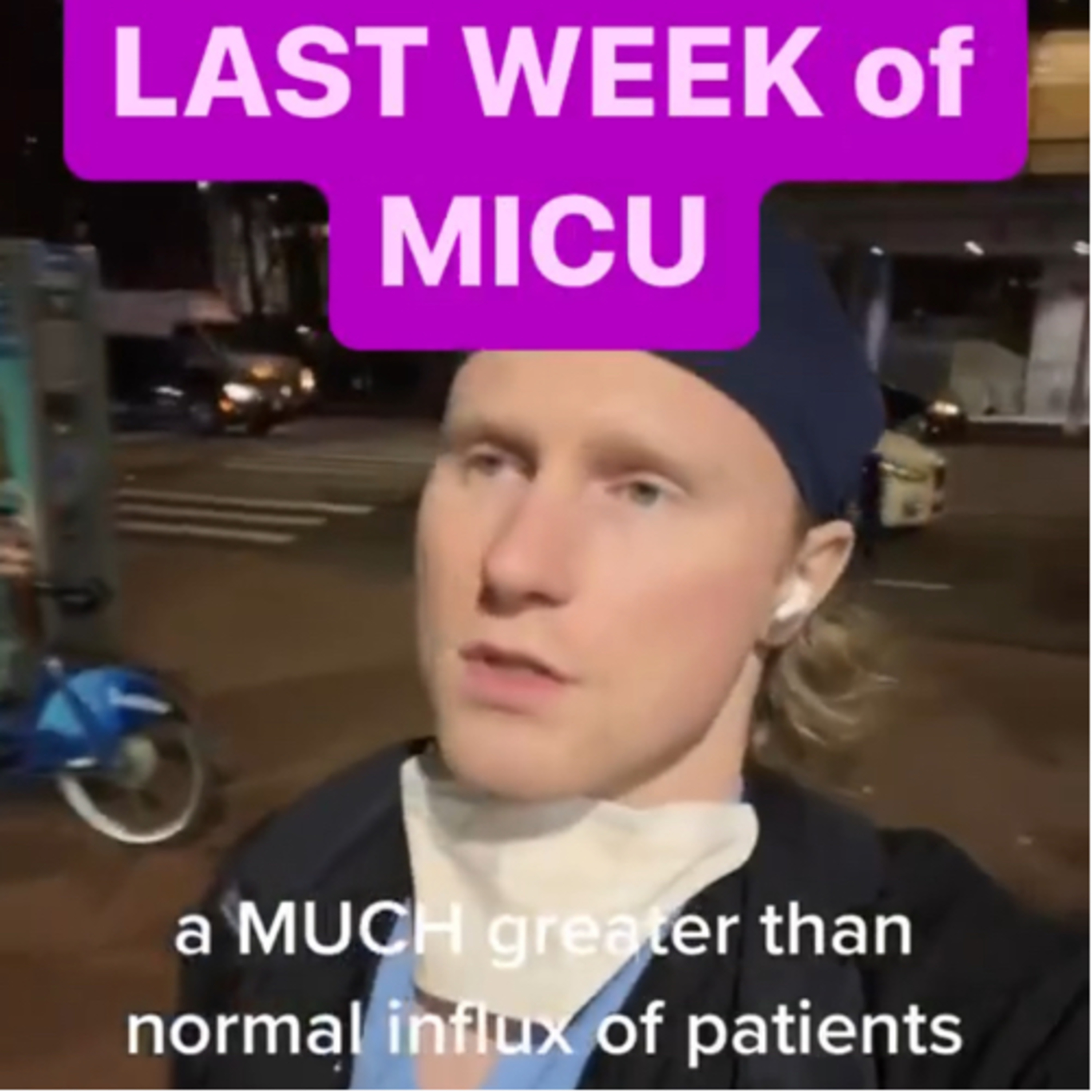 Nurses on Strike! My Last Week on MICU Rotation - 1.12.23 from 1.10.23 episode artwork
