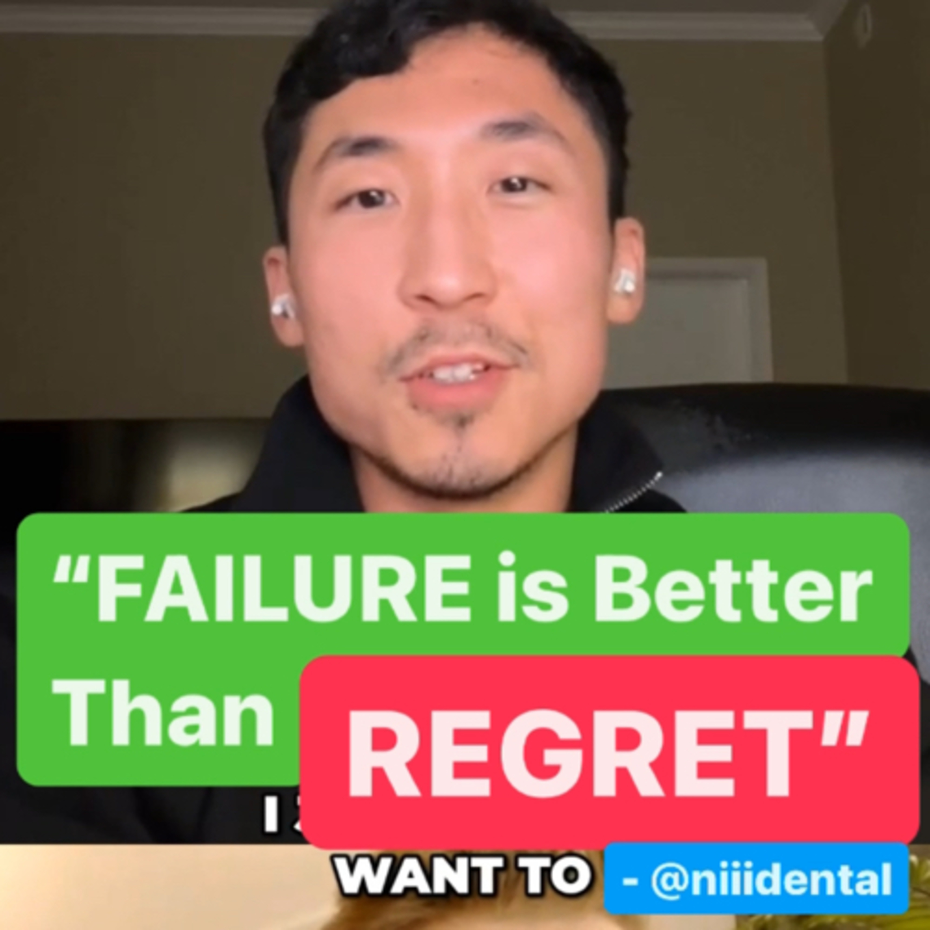 “FAILURE is Better Than REGRET” - @niiidental on Starting a Dental Practice from Scratch episode artwork