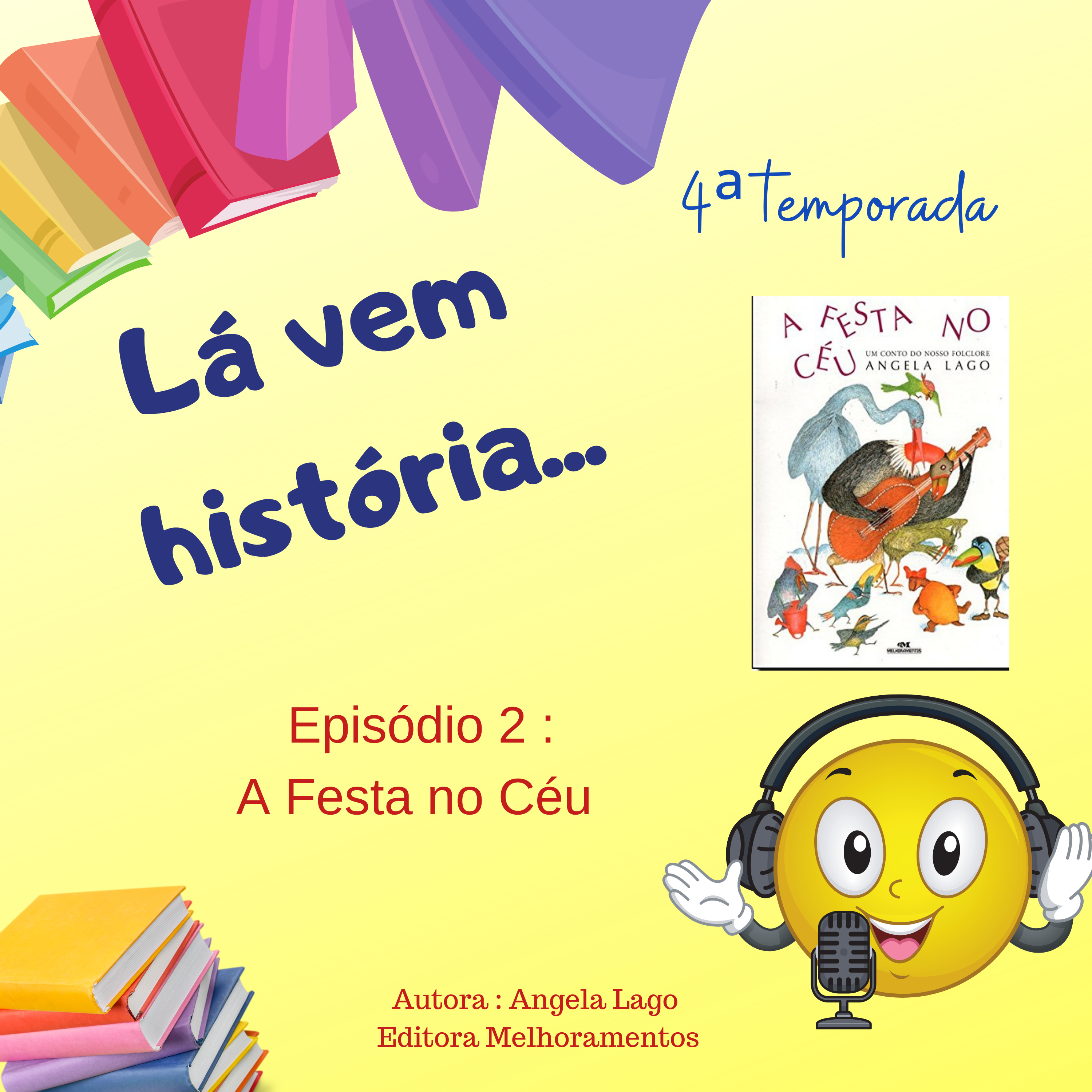 Lá vem história...