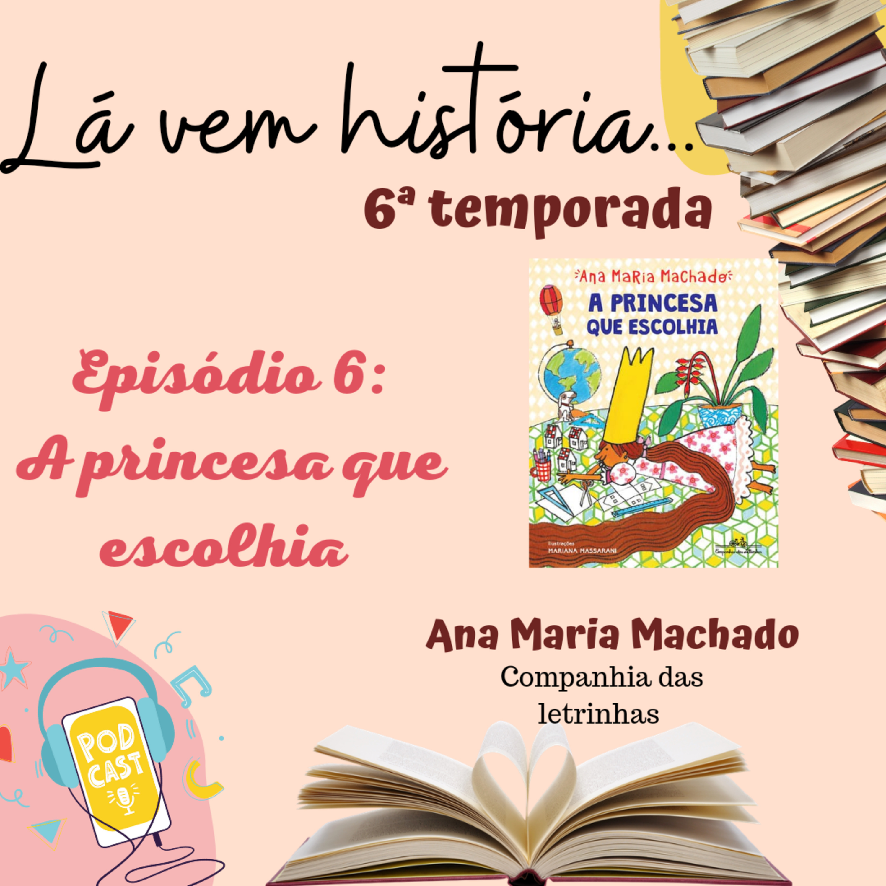 Lá vem história...