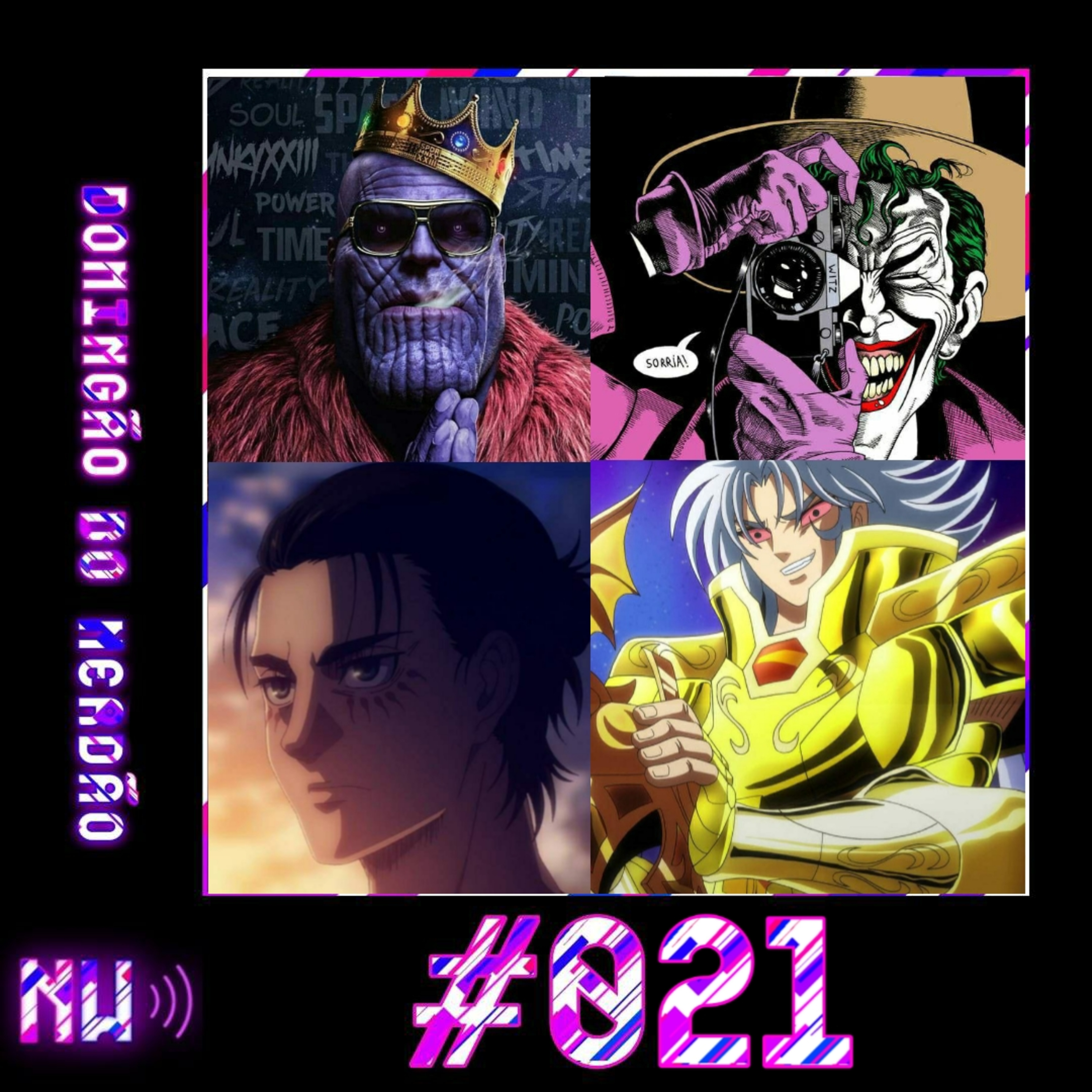 Os maiores vilões da cultura pop! - #021 episode artwork