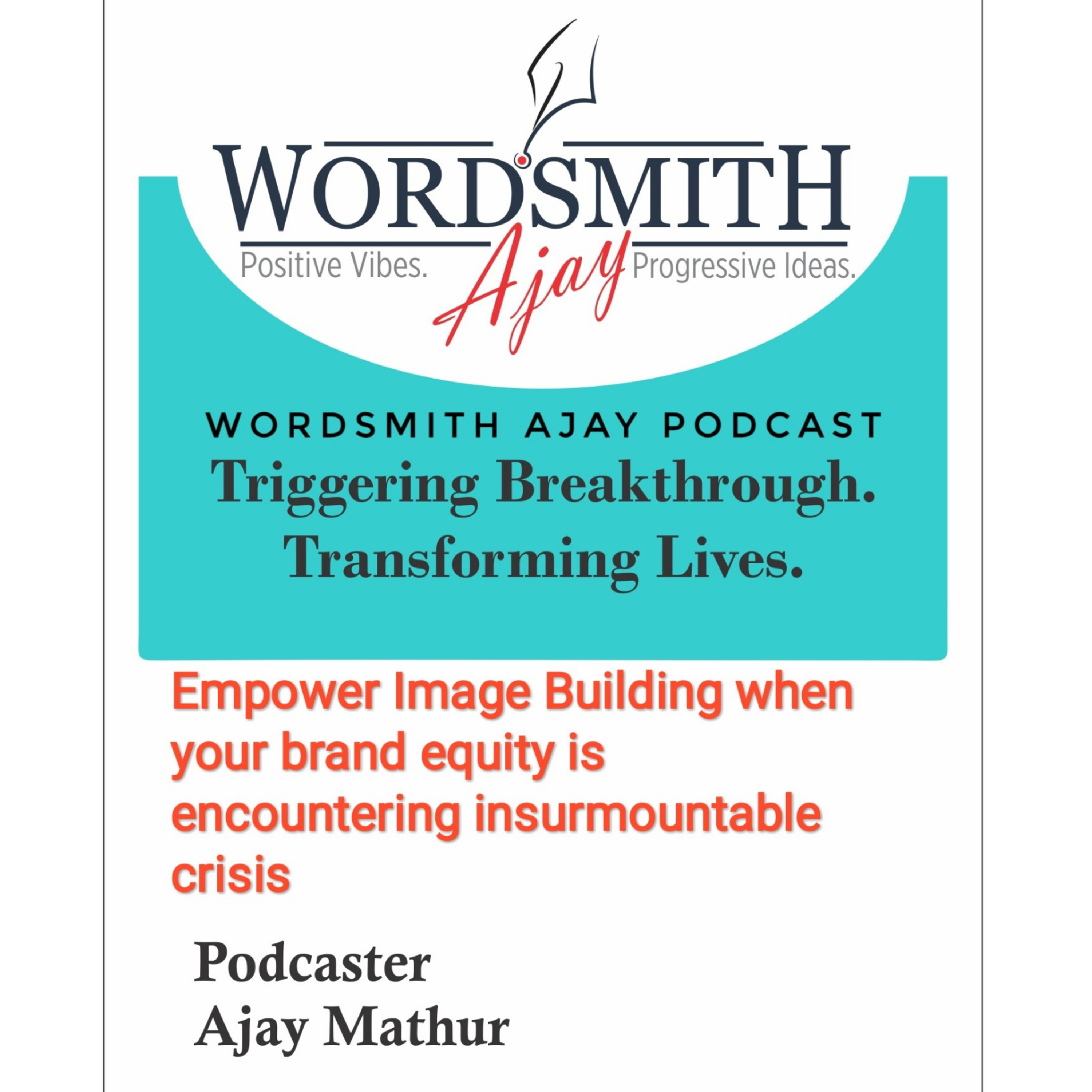 Empower Image Building when your brand equity is encountering insurmountable crisis