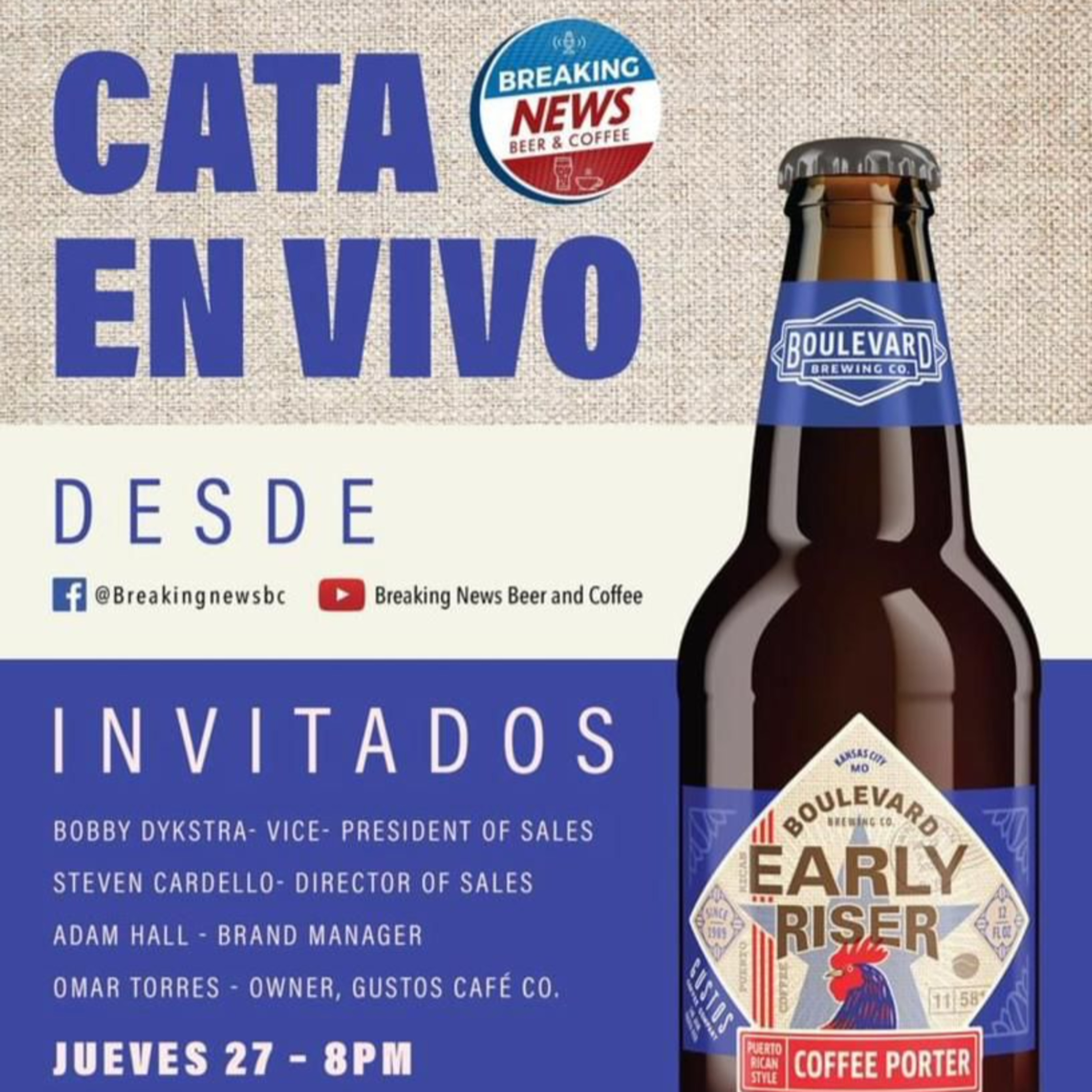 BREAKING NEWS BEER & COFFEE