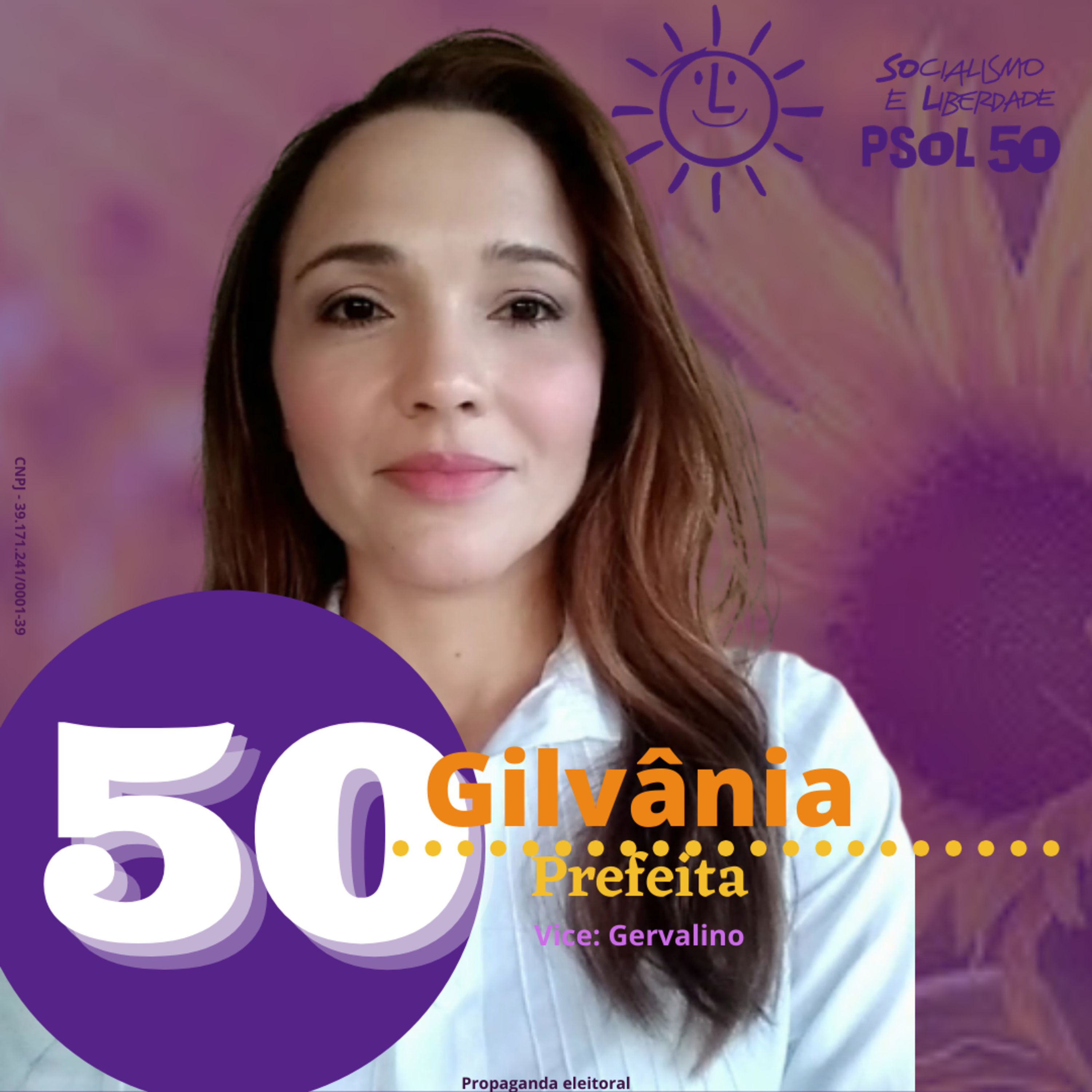 Gilvânia Dias - Prefeita 50