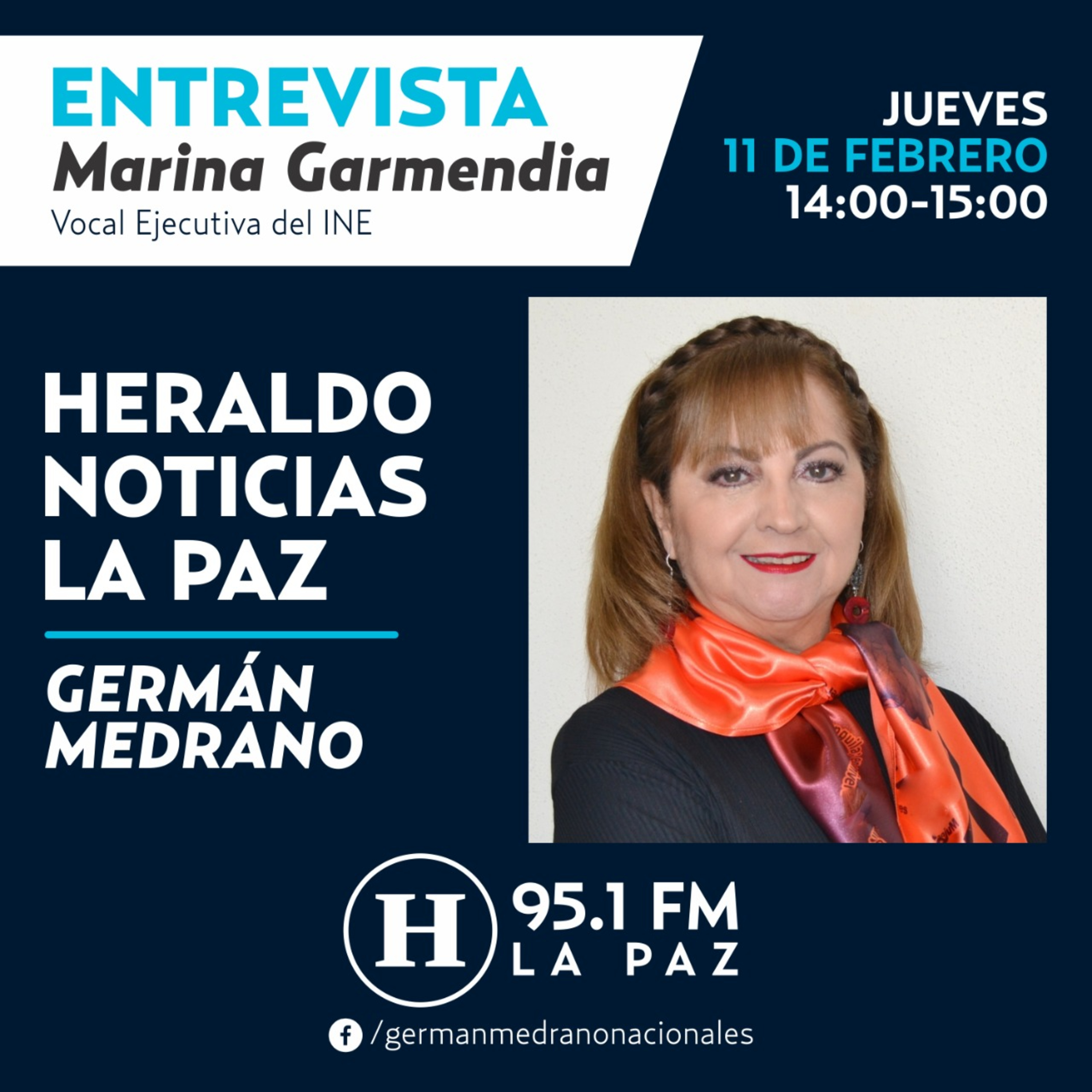 Las Noticias con Germán Medrano