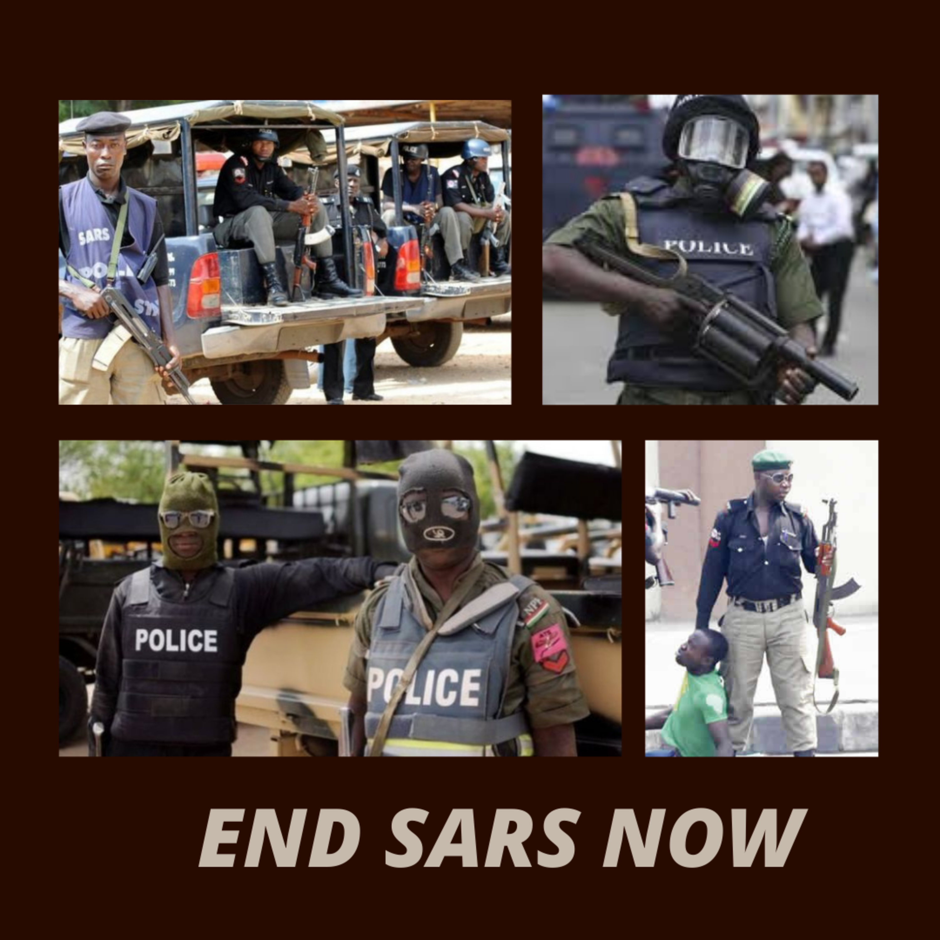01 - END WHAT? END SARS NOW x episode artwork