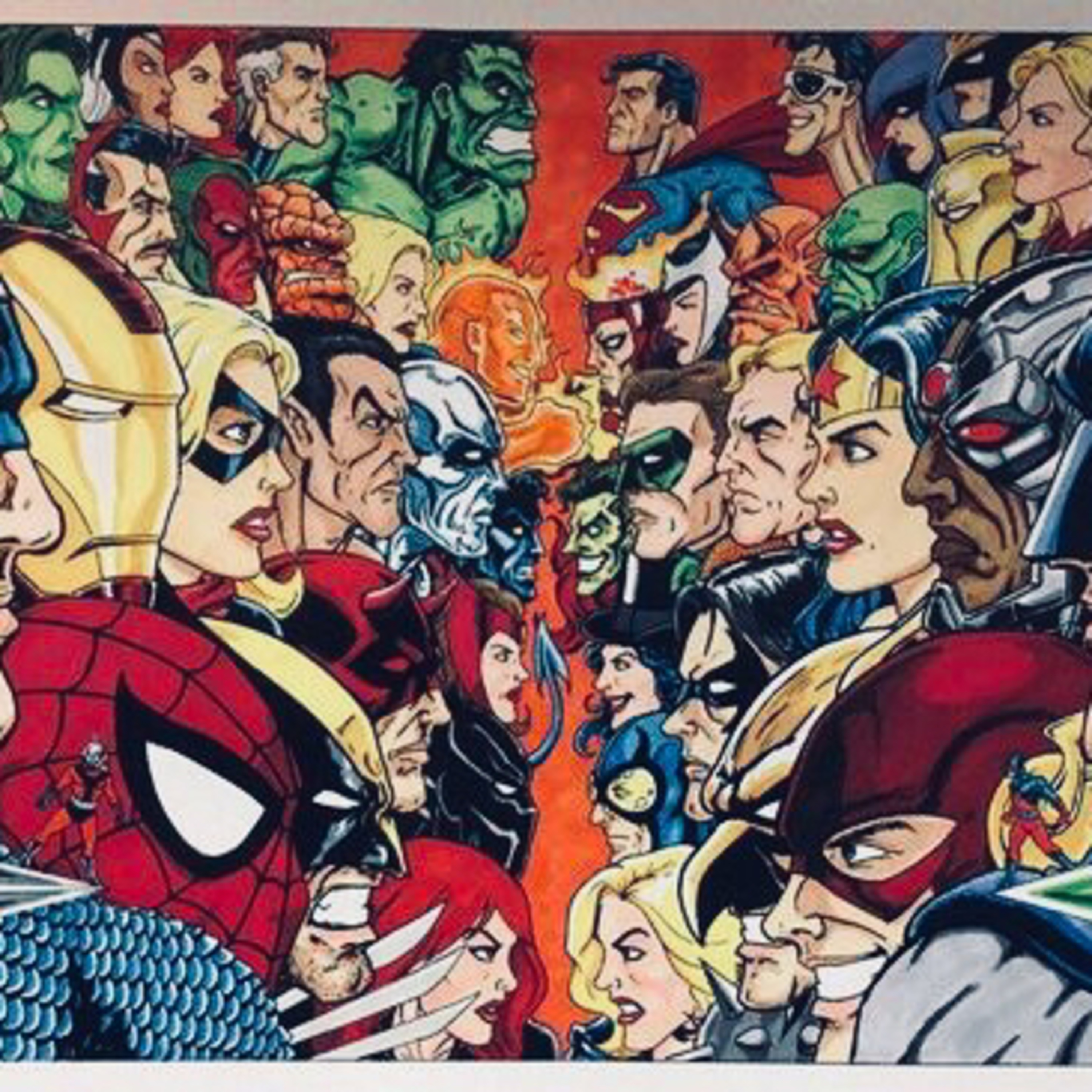 (Bracket Debates Ep1) Marvel VS. DC episode artwork