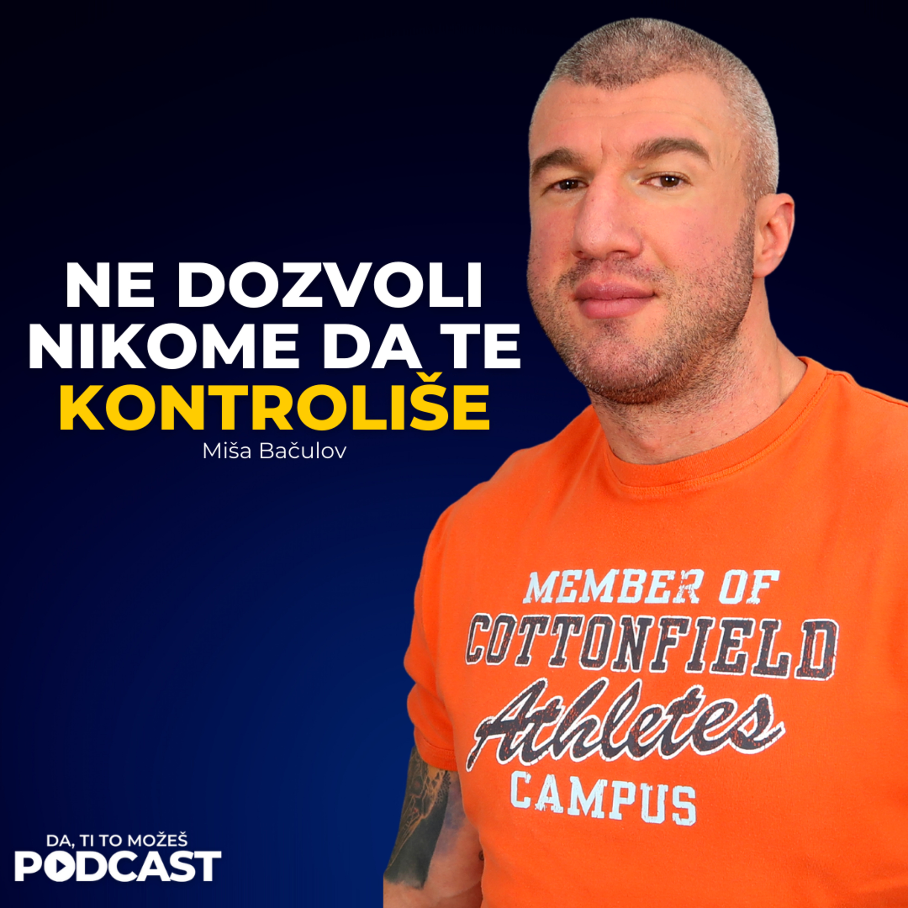 #080: Miša Bačulov — Kako da se nosite sa svojim strahovima? | Ivan Kosogor (Podcast) episode artwork