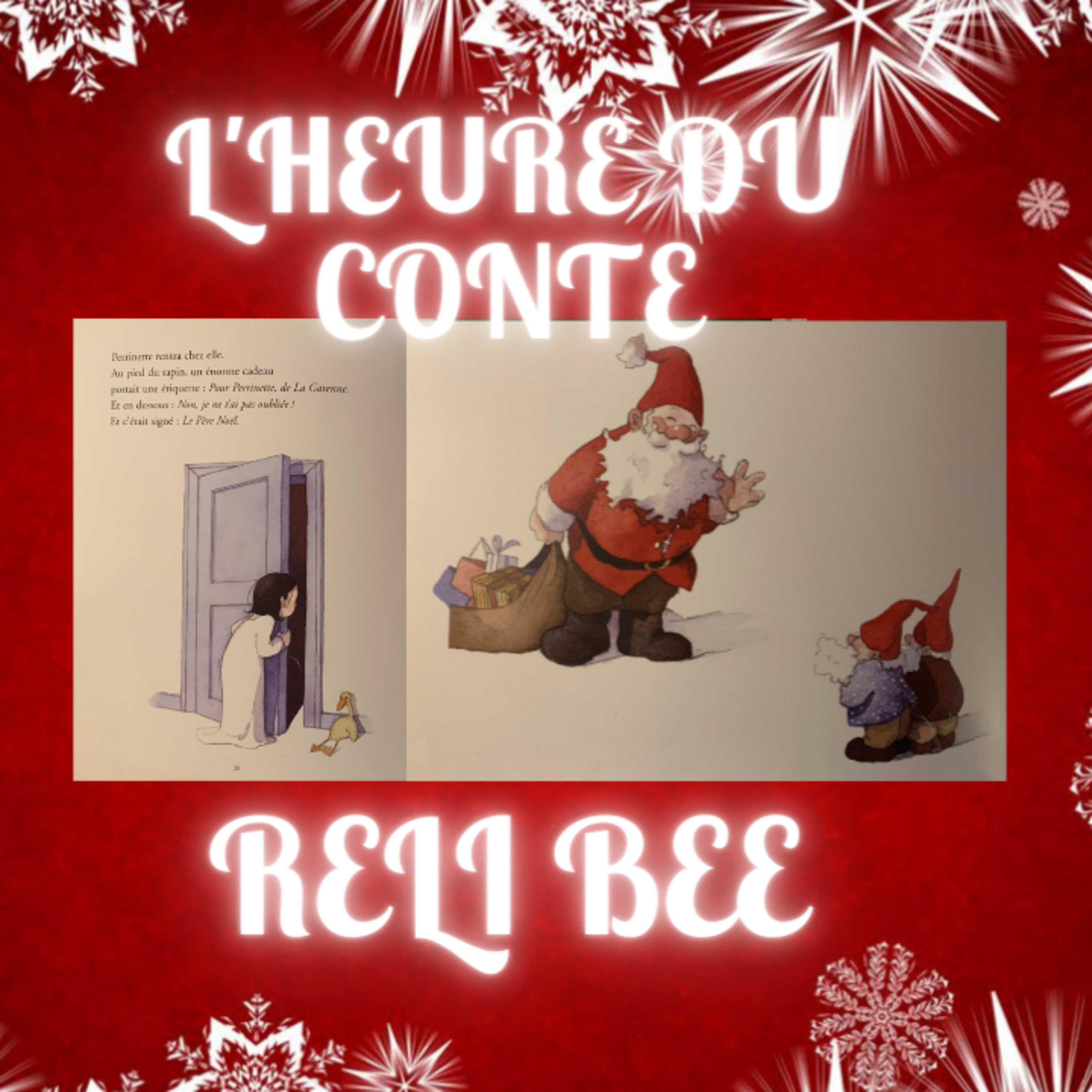 Reli Bee storytelling time. Read, Enjoy, Listen, Integrate.