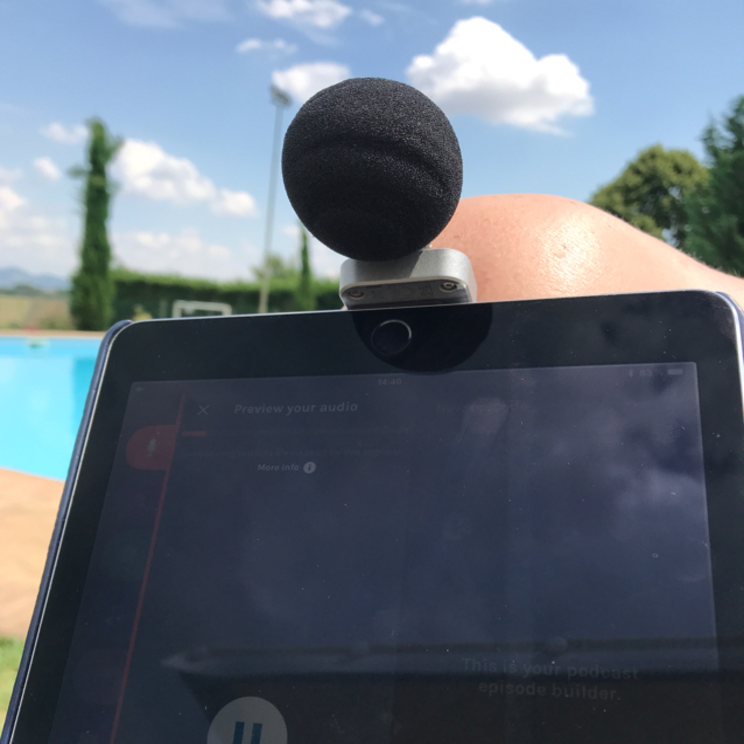 Härtetest mit Böbbel bei extremem Wind. #podcast #mobilepod