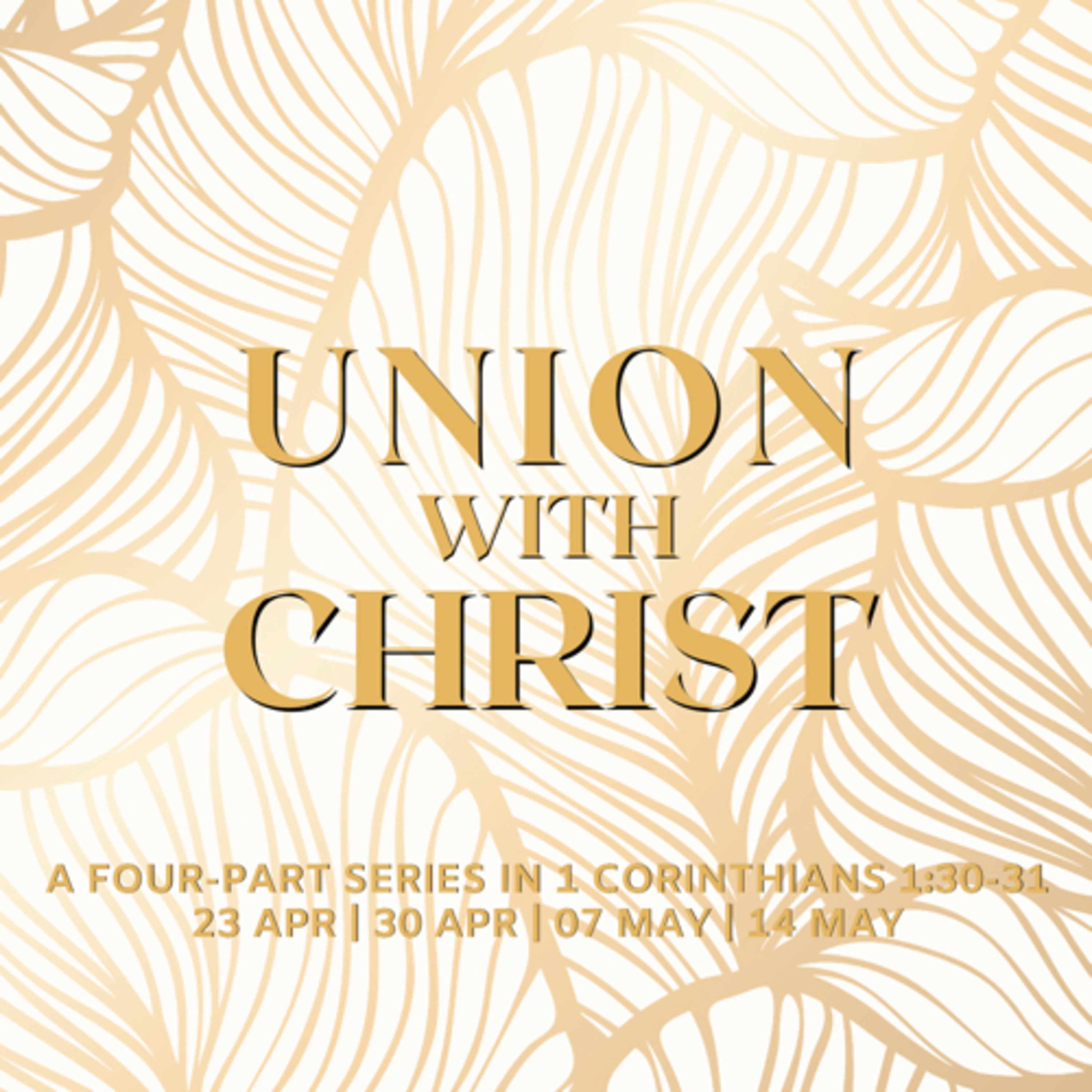 1 Cor 1:30-31 | Union with Christ 3/4 | Mitch Spence  episode artwork