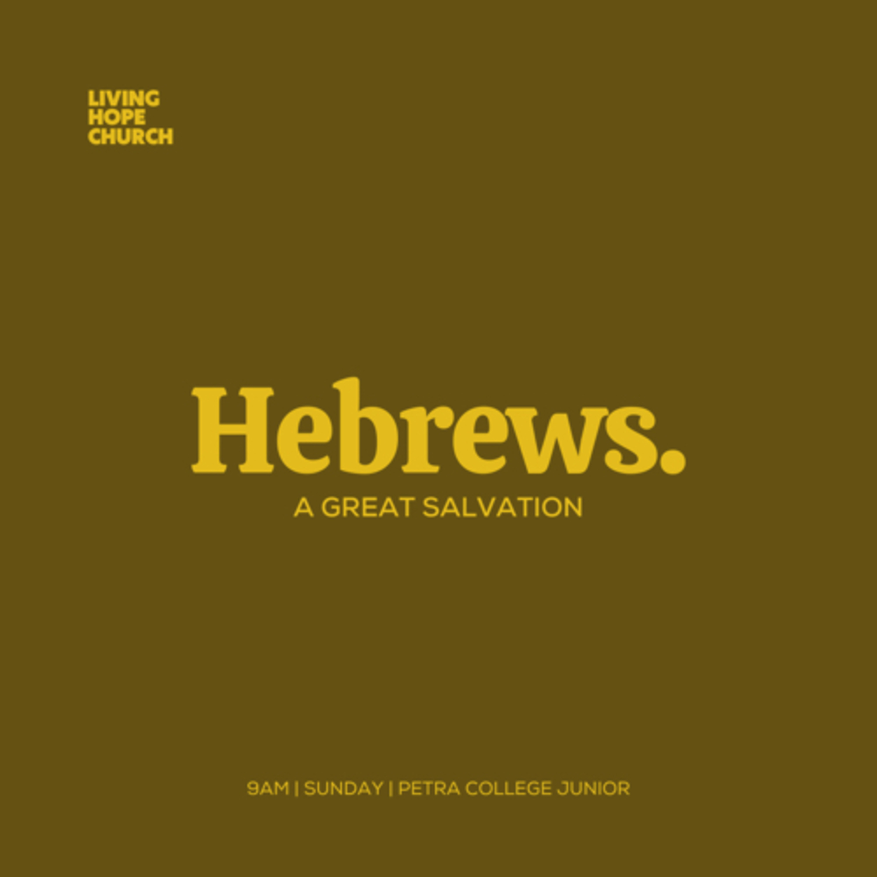 Hebrews 3:1-6 | Consider Jesus | Mitch Spence  episode artwork