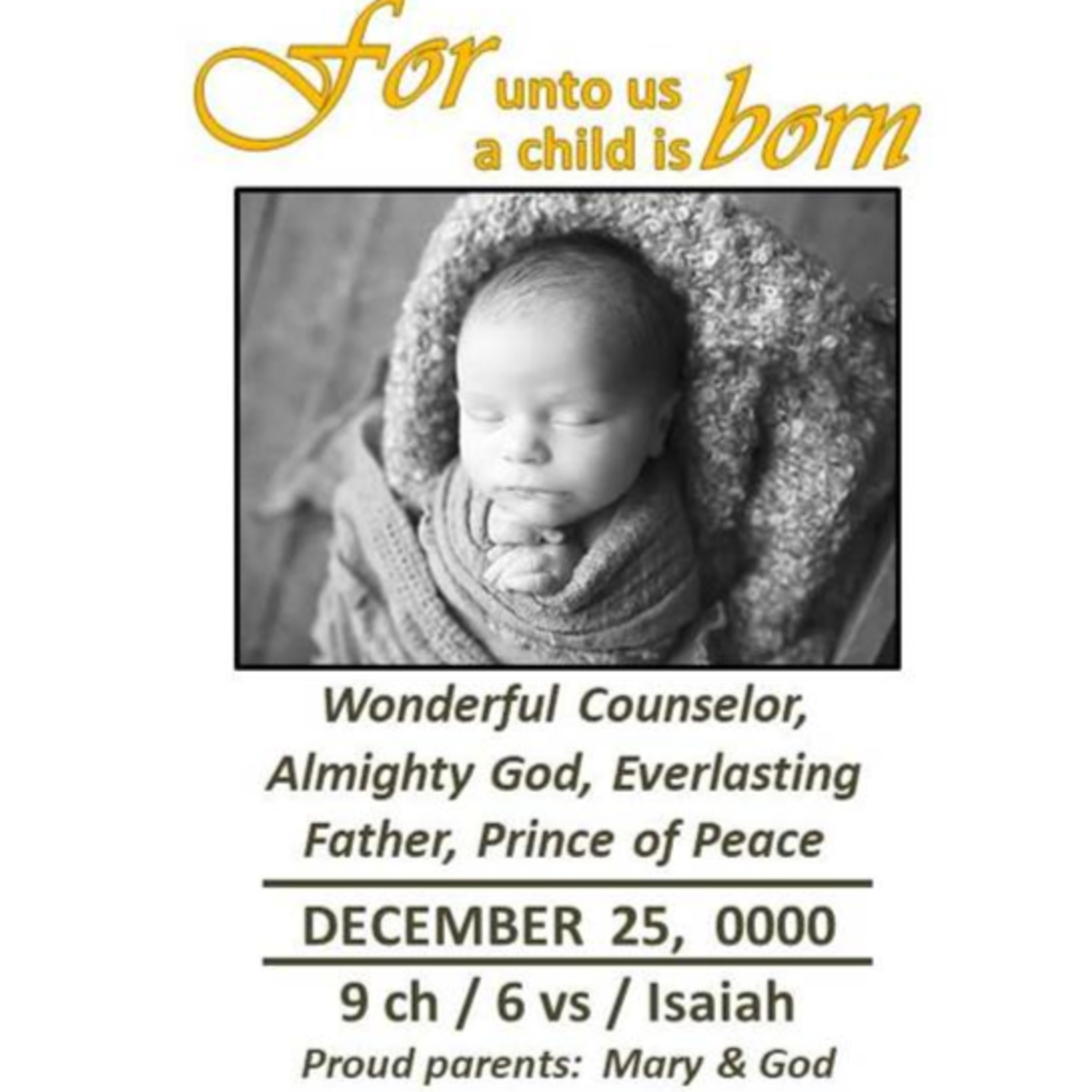 12-1-19. He Shall Be Called #1. Wonderful Counselor. Isaiah 9.6