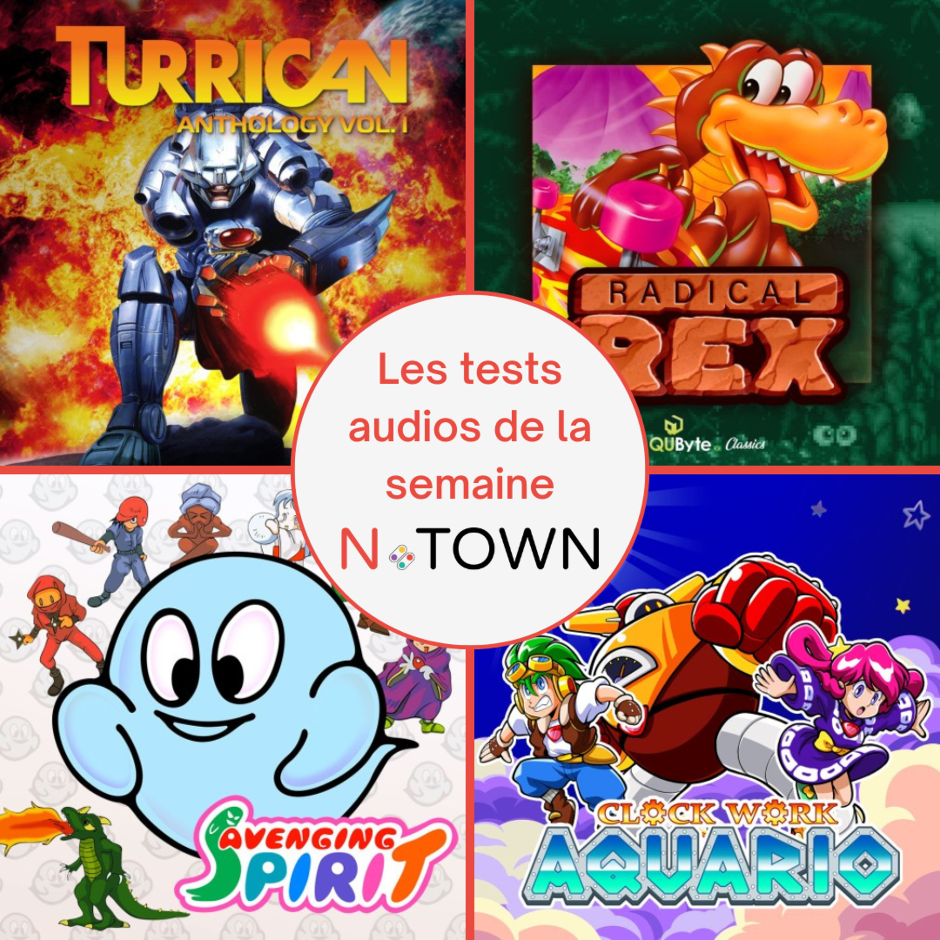 Test audio N°25 (Nintendo Switch): un peu de retro gaming episode artwork