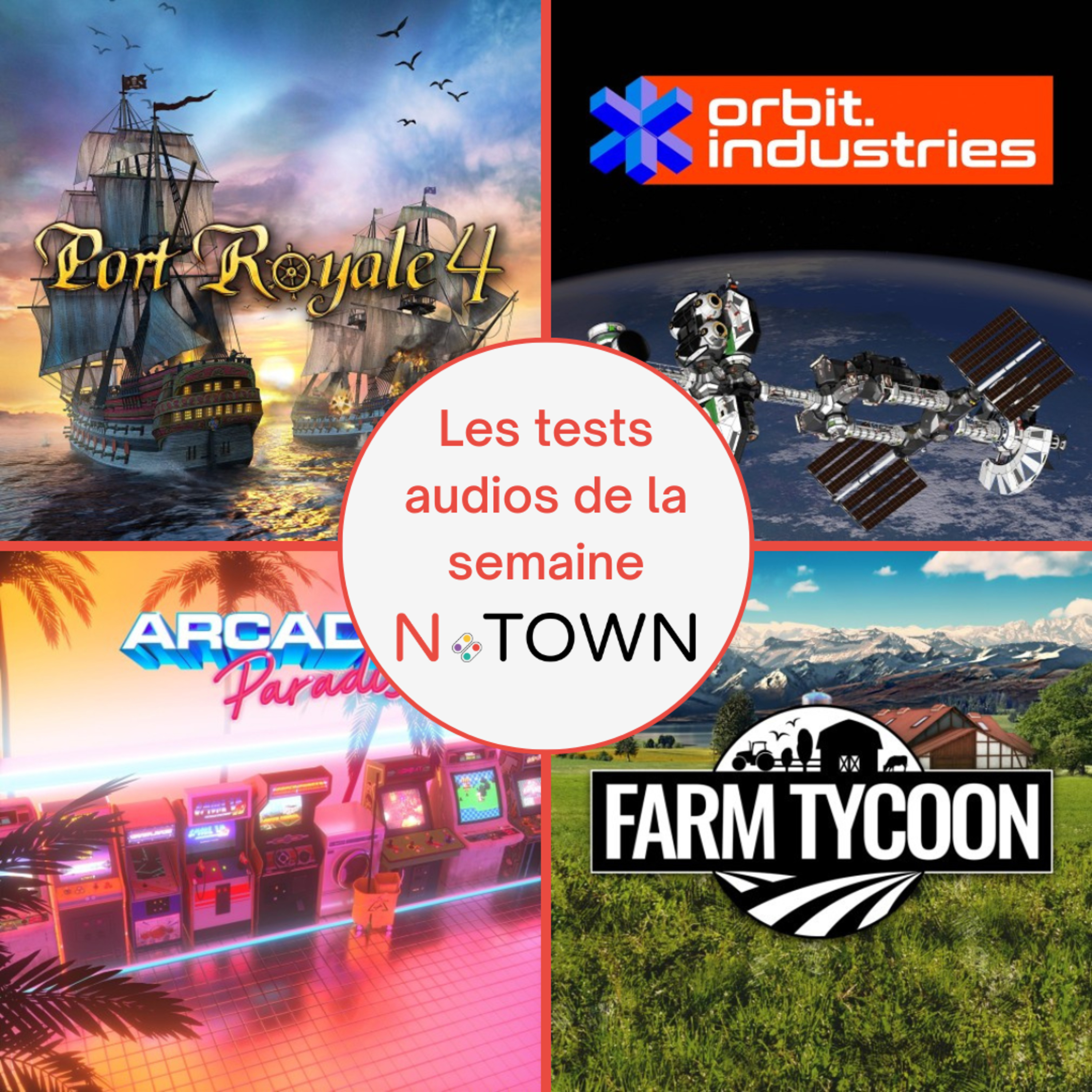 Test audio N°26 (Nintendo Switch): les jeux de gestion qui passe sous le radar episode artwork