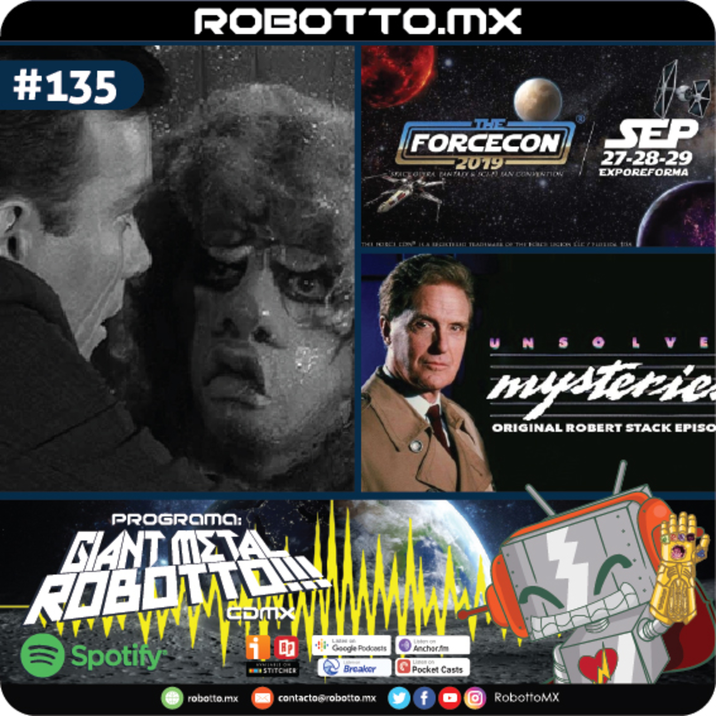 135 - La Dimensión Desconocida, The Force Con, State of Play. episode artwork