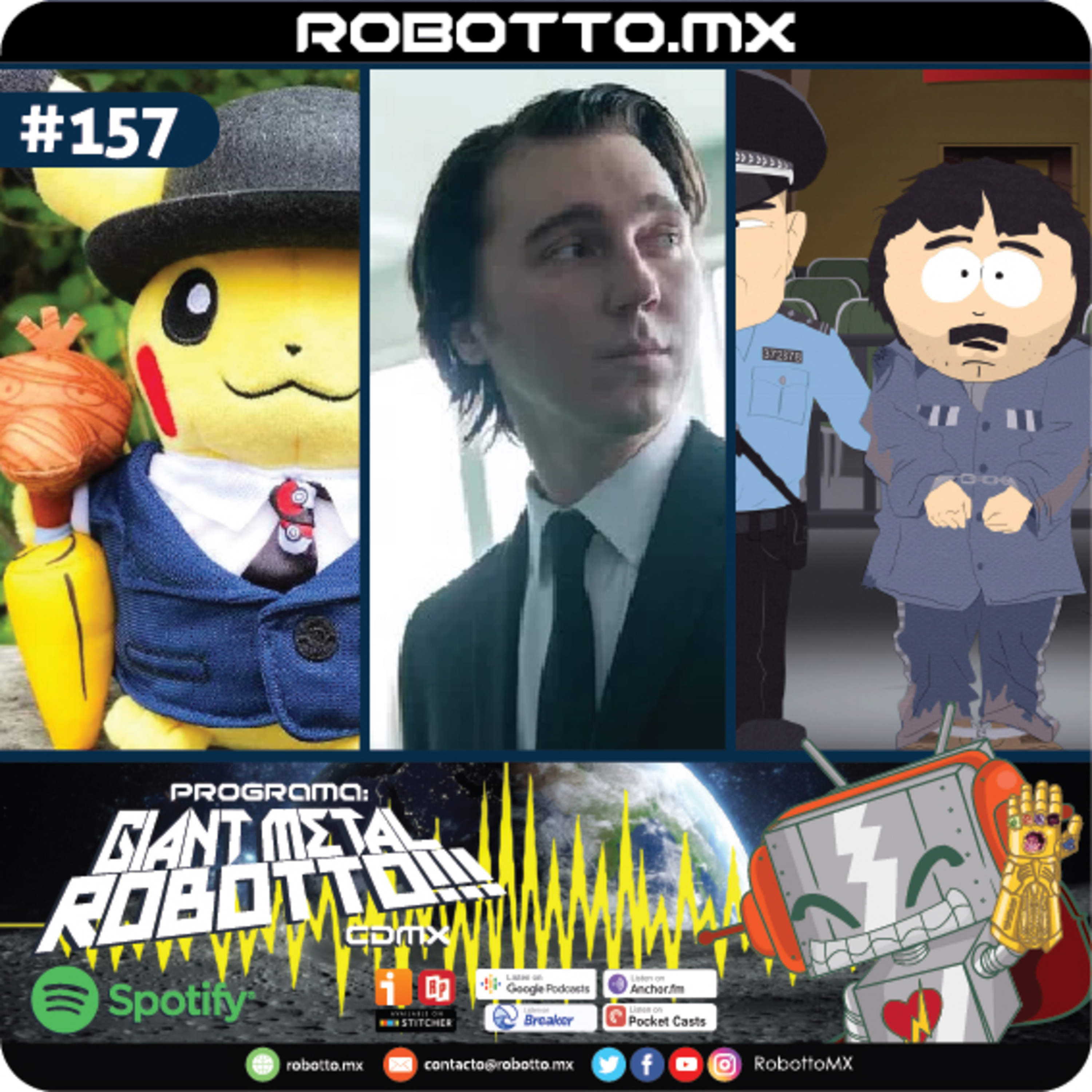 157 - South Park en China, Pikachu en Londres, lo más visto en Netflix. episode artwork