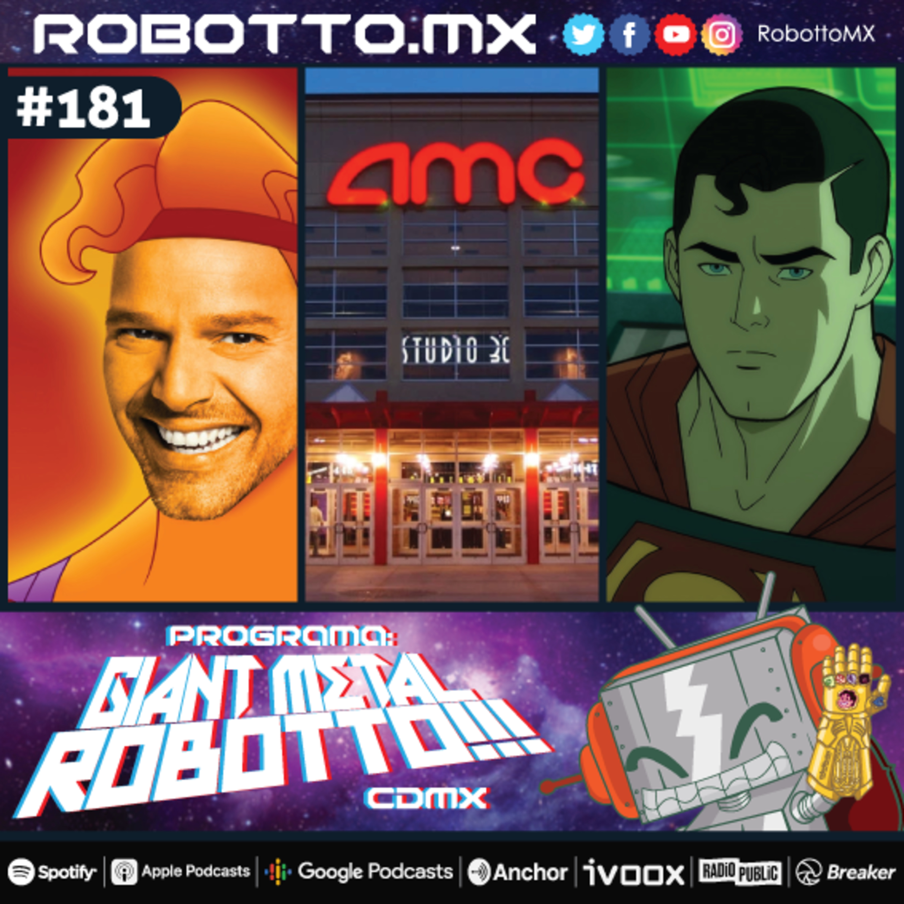 181 - Hércules Live Action, Superman: Man of Tomorrow, AMC Teatros vs Universal Pictures.  episode artwork