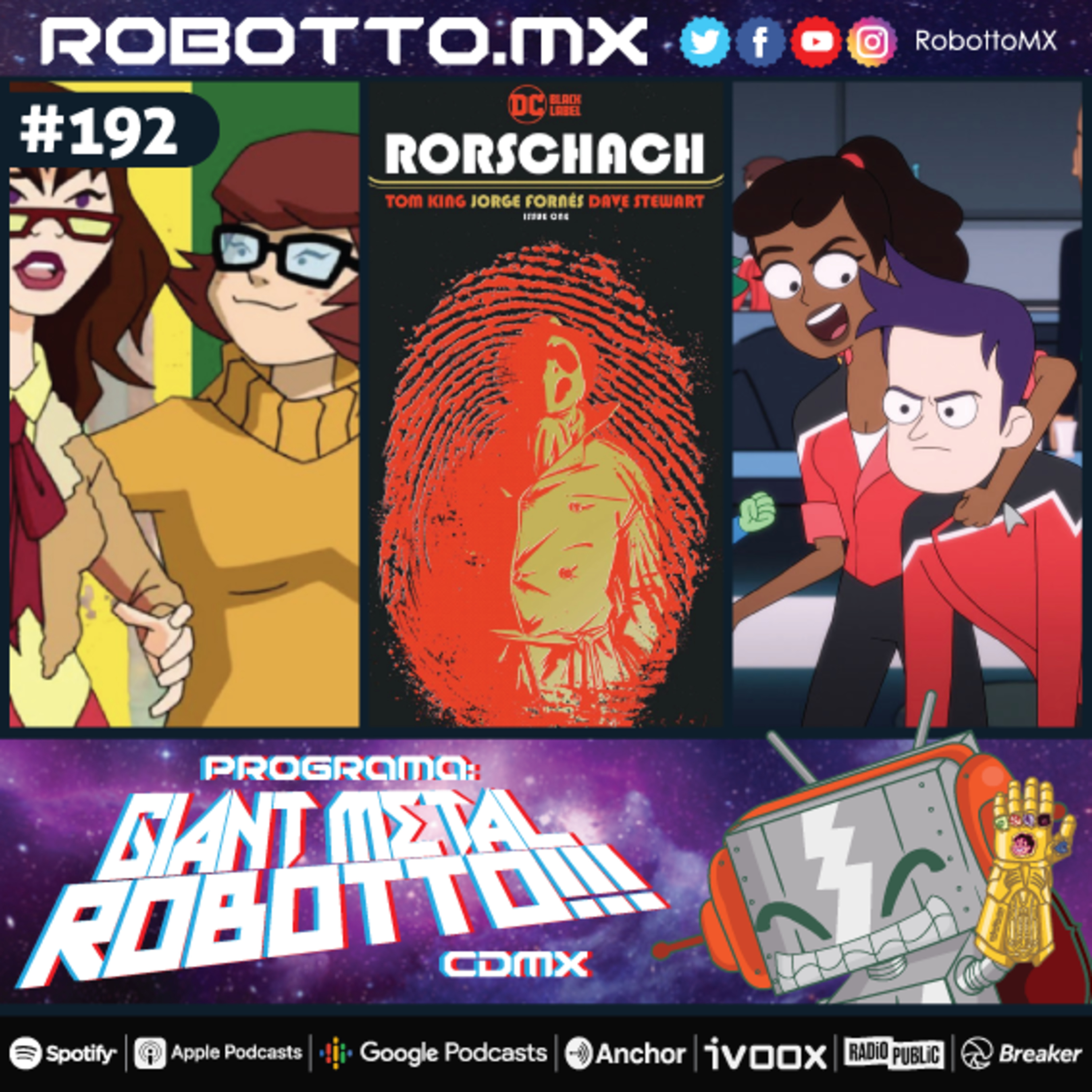 192 - La sobre explotación de Watchmen, la agenda incluyente y la caída de Star Trek.