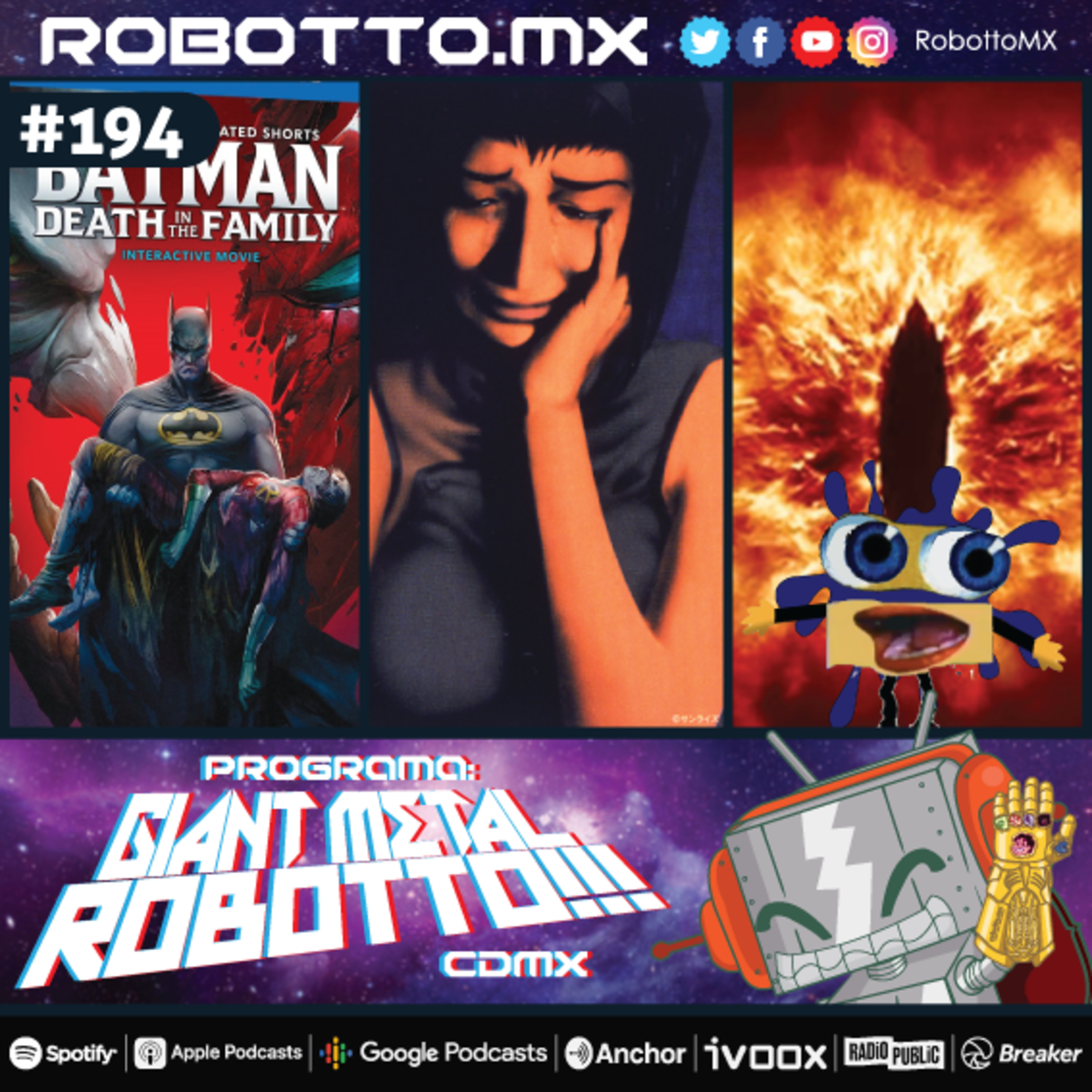 194 - Una Muerte en la Familia, La música de Cowboy Bebop, el regreso de Klasky Csupo. episode artwork