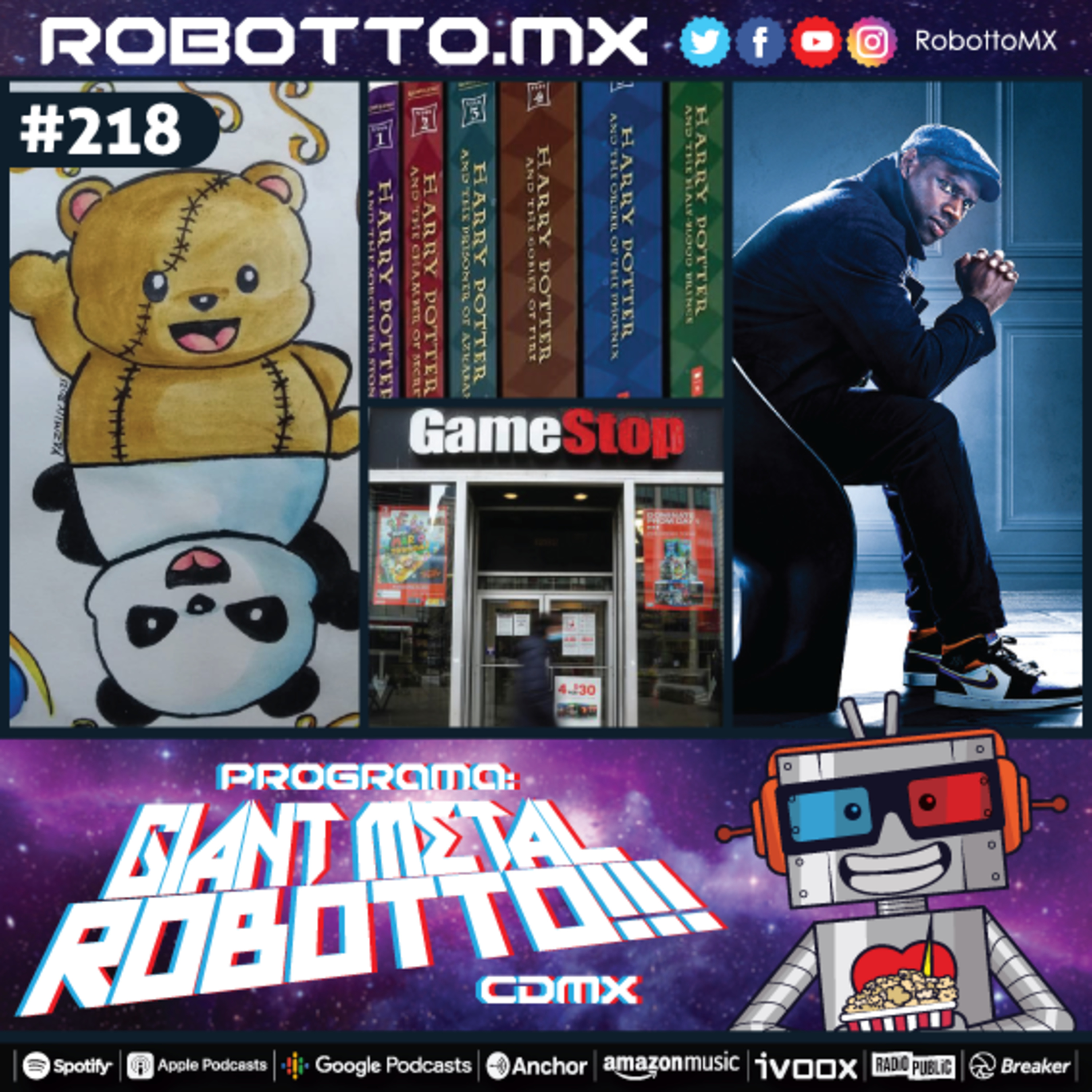 Giant Metal Robotto
