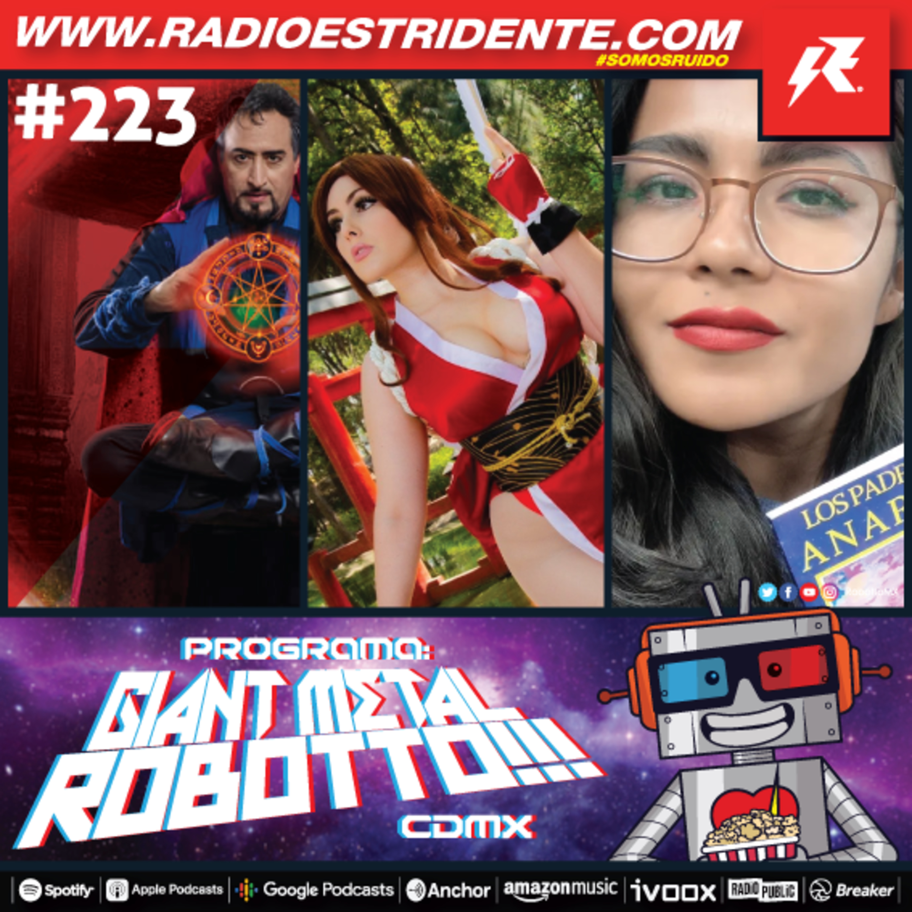 Programa 223 - Alex Stark y Lady Rose Cosplay. Sara Batalla, Wandavision. episode artwork