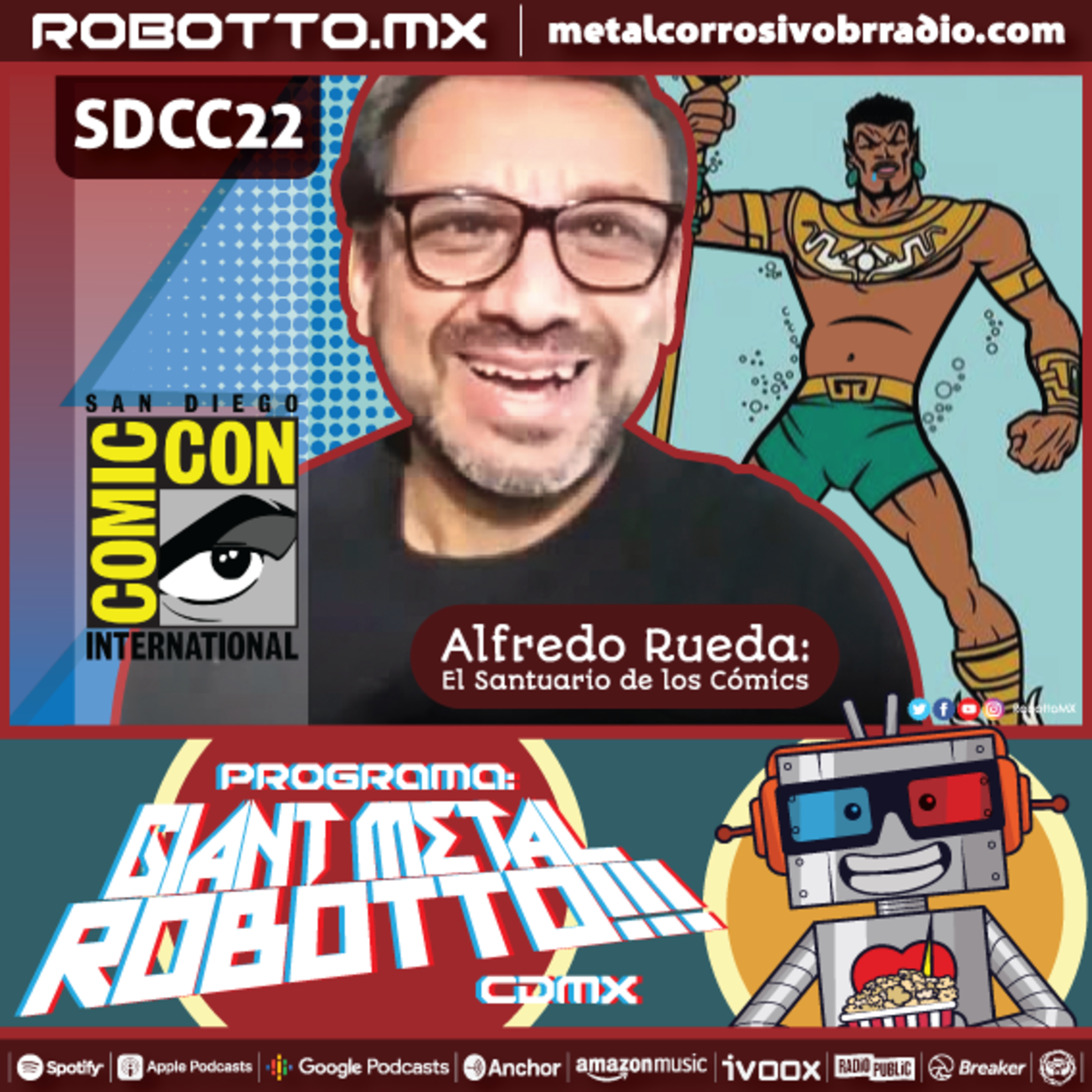 Especial SDCC22 Con Alfredo Rueda de El Santuario de los Cómics. episode artwork
