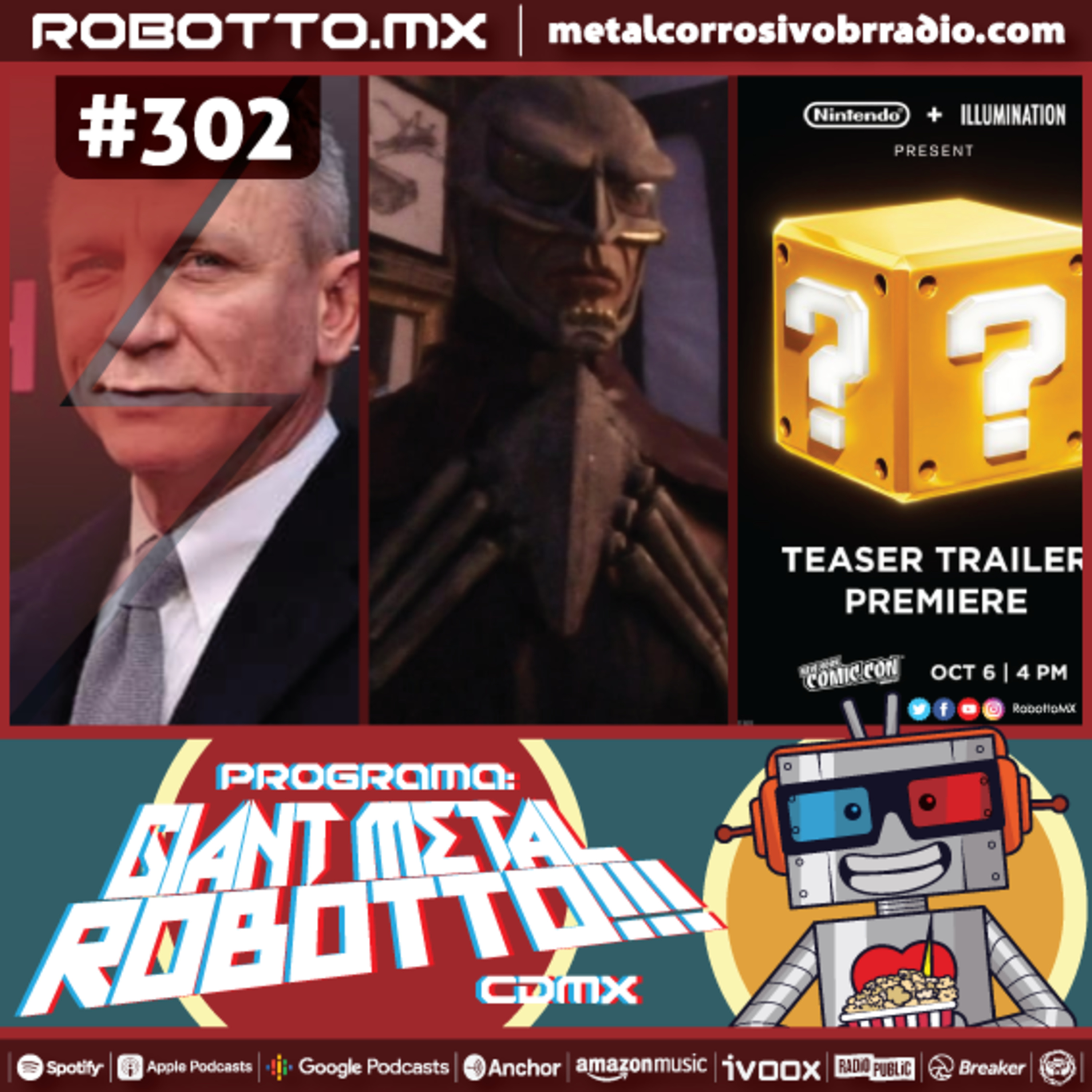 302: Mario Movie, la LiderCon: 21 Aniversario de El Líder Fantasma. episode artwork
