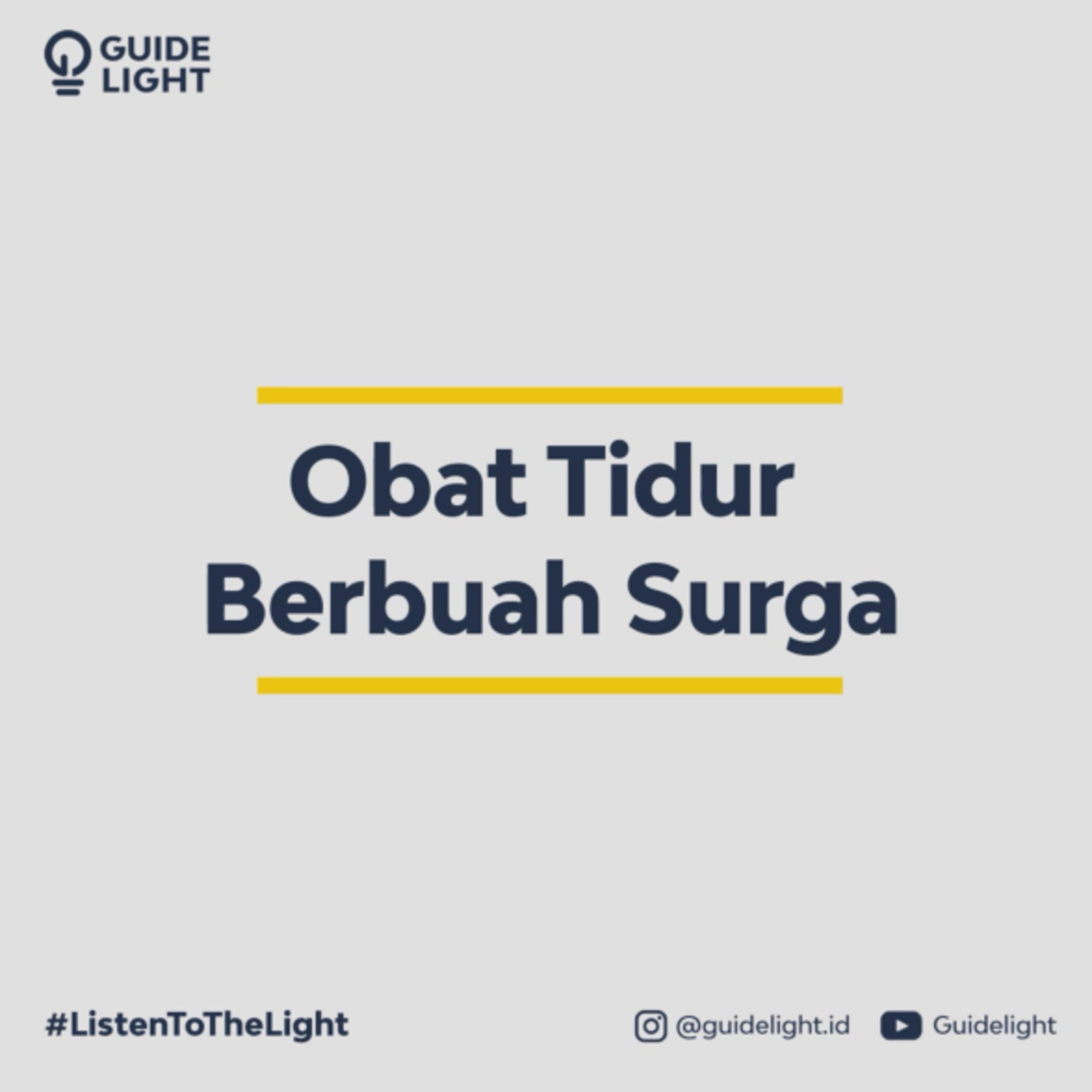 #ListenToTheLight Podcast