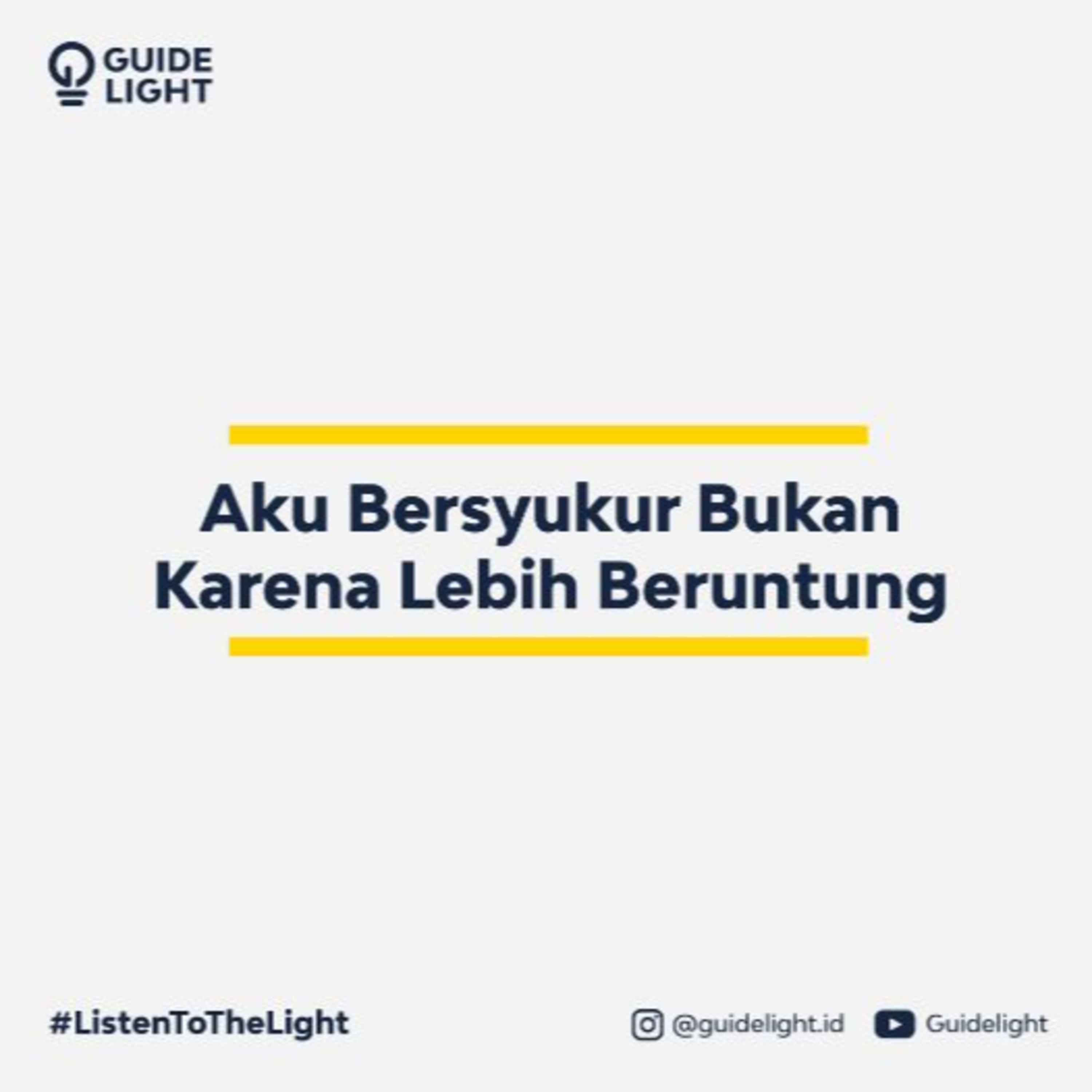 #ListenToTheLight Podcast