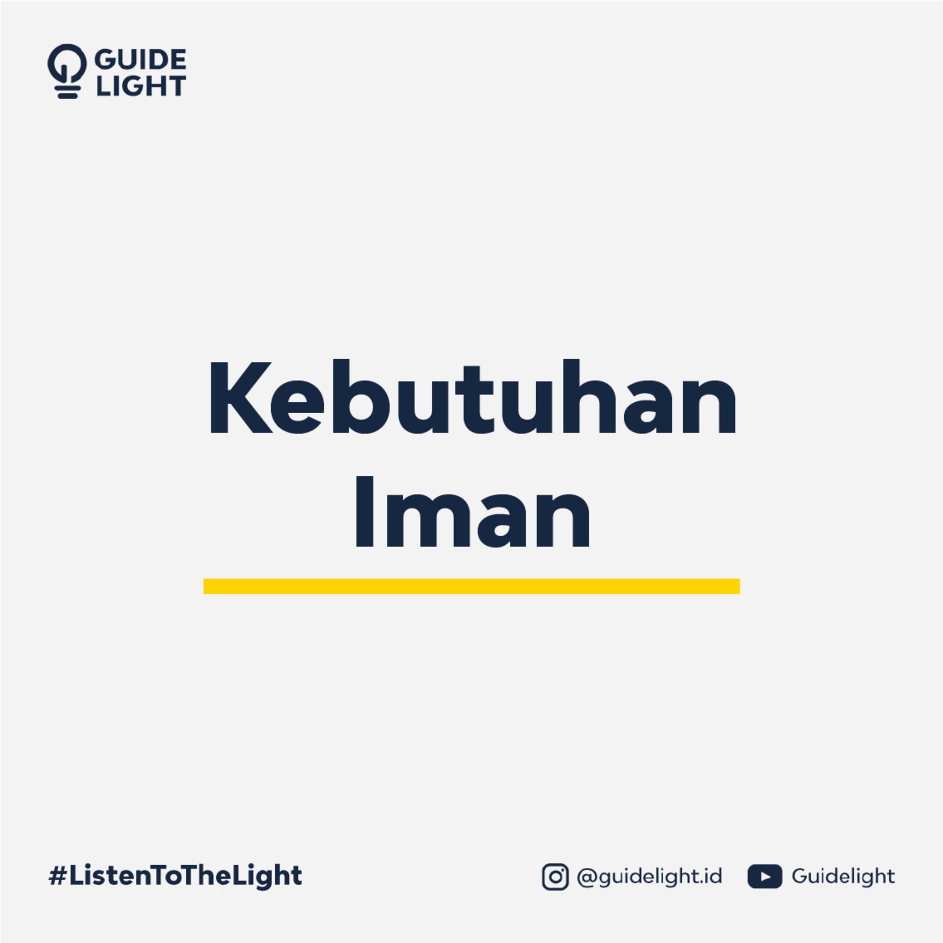 #ListenToTheLight Podcast