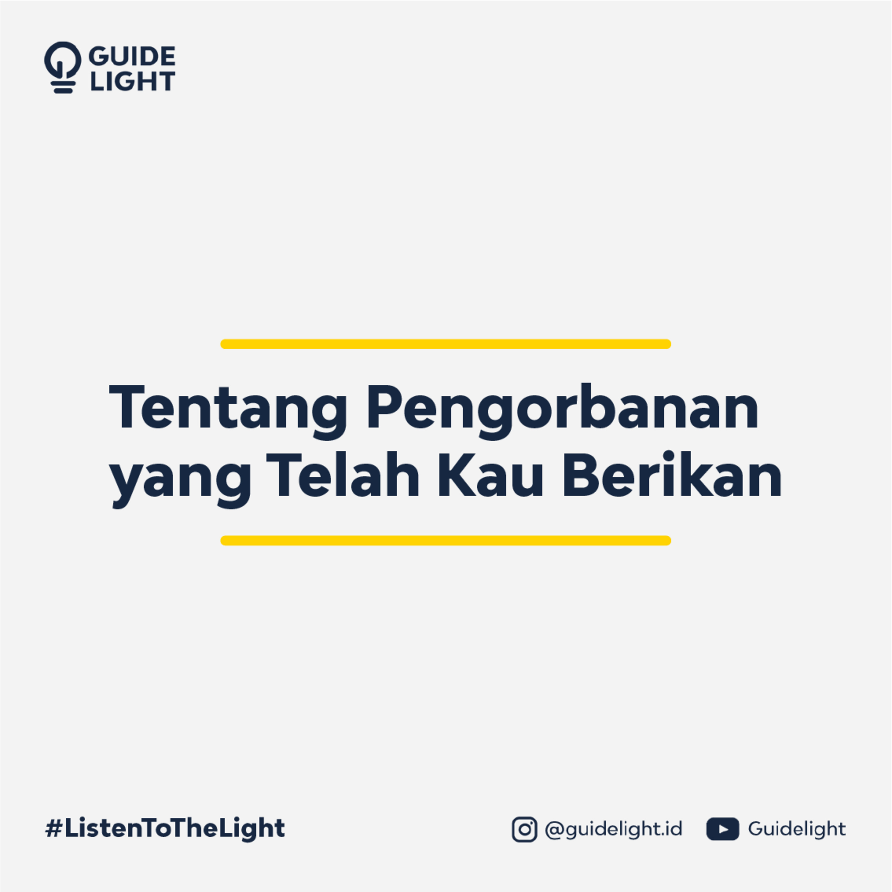 #ListenToTheLight Podcast