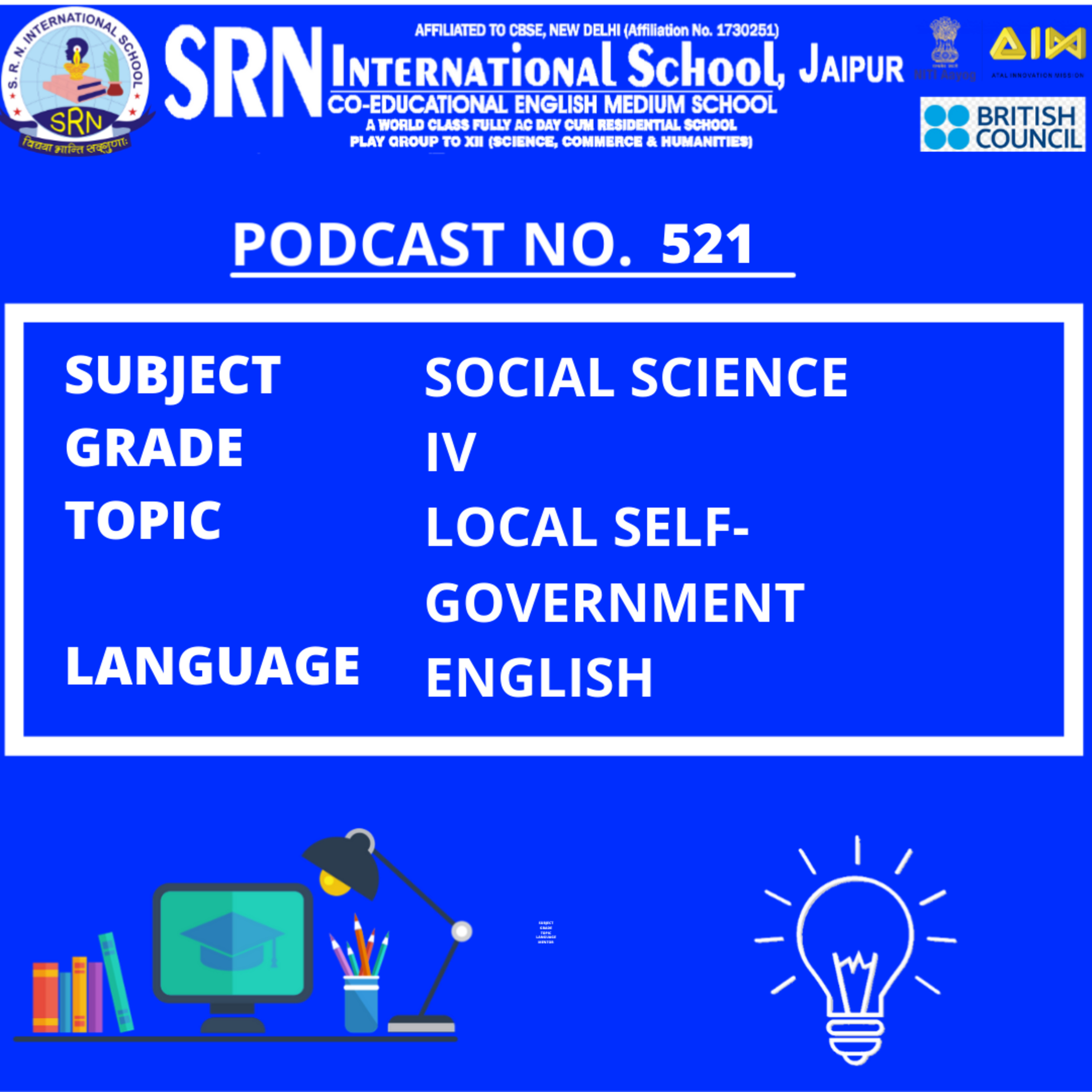 SRN International School, Jaipur, Rajasthan, India